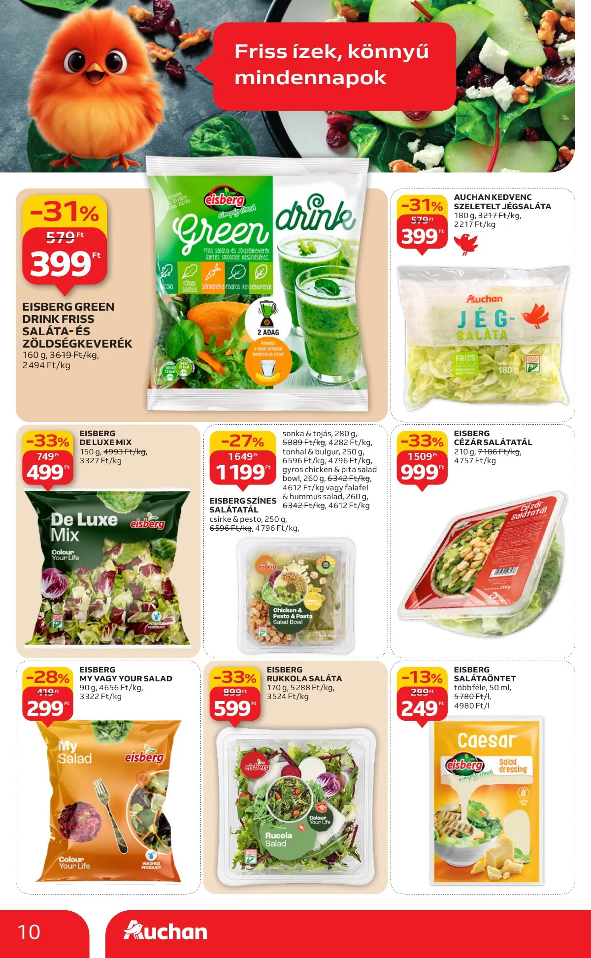 Auchan akciós újság Hipermarket 01.08–01.14 – 10. oldal