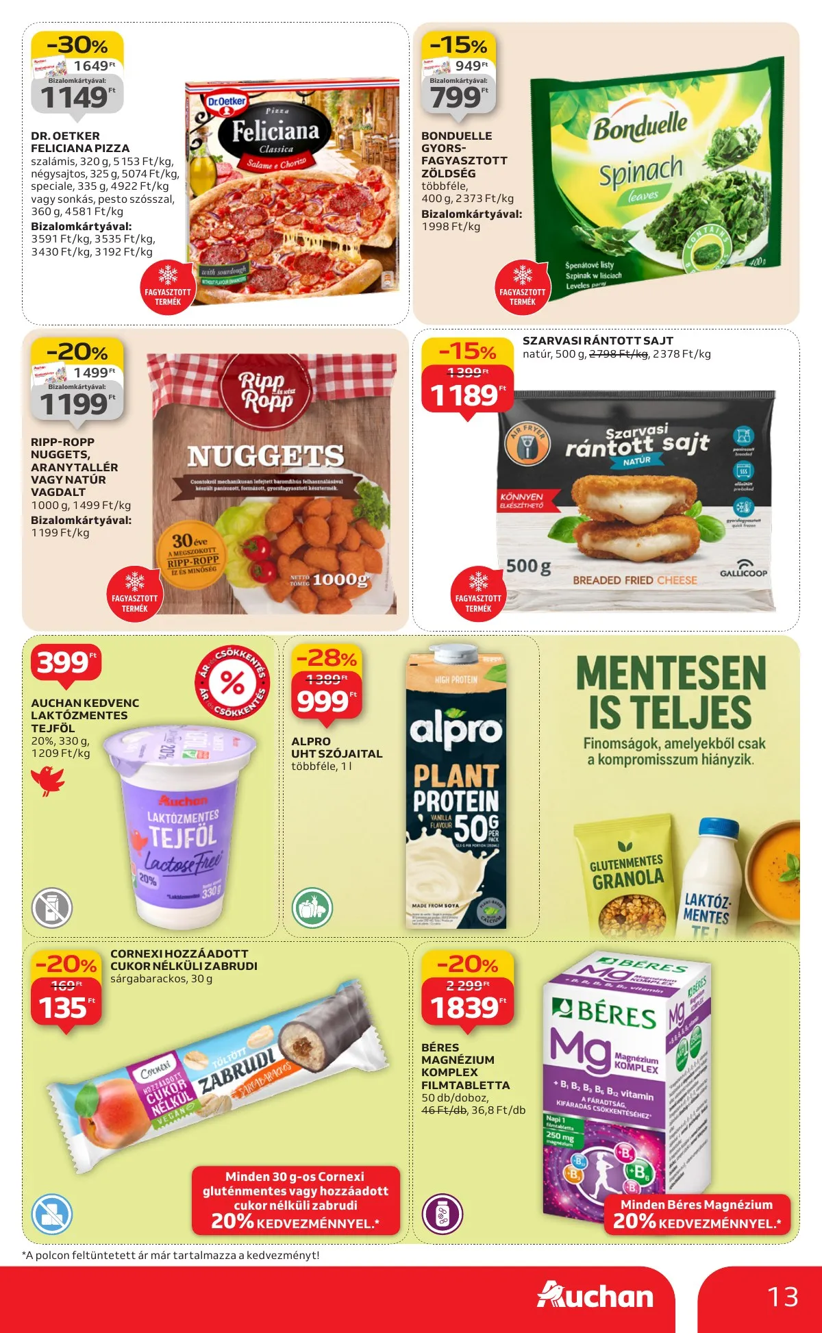 Auchan akciós újság Hipermarket 01.08–01.14 – 13. oldal