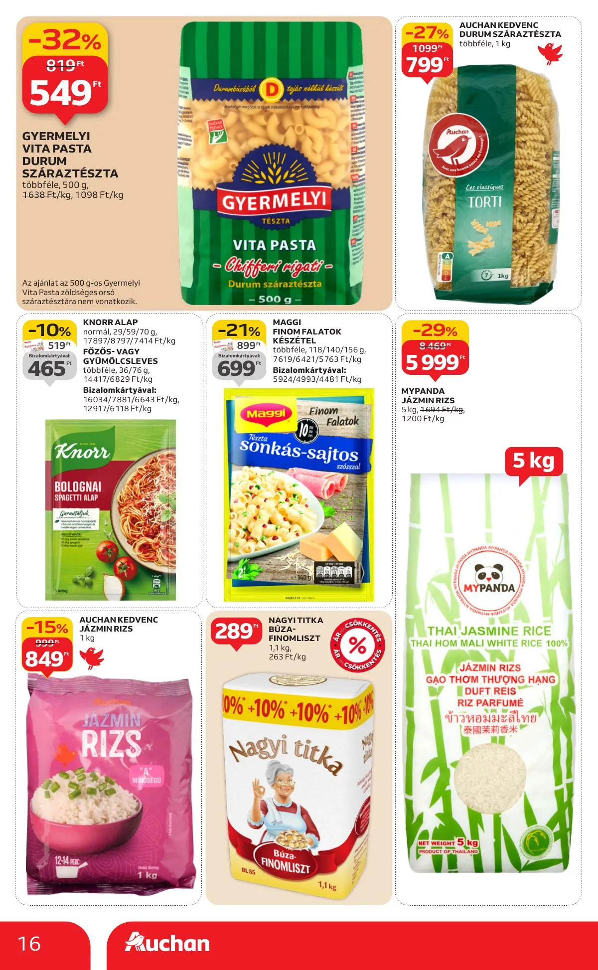 Auchan akciós újság Hipermarket 01.08–01.14 – 16. oldal