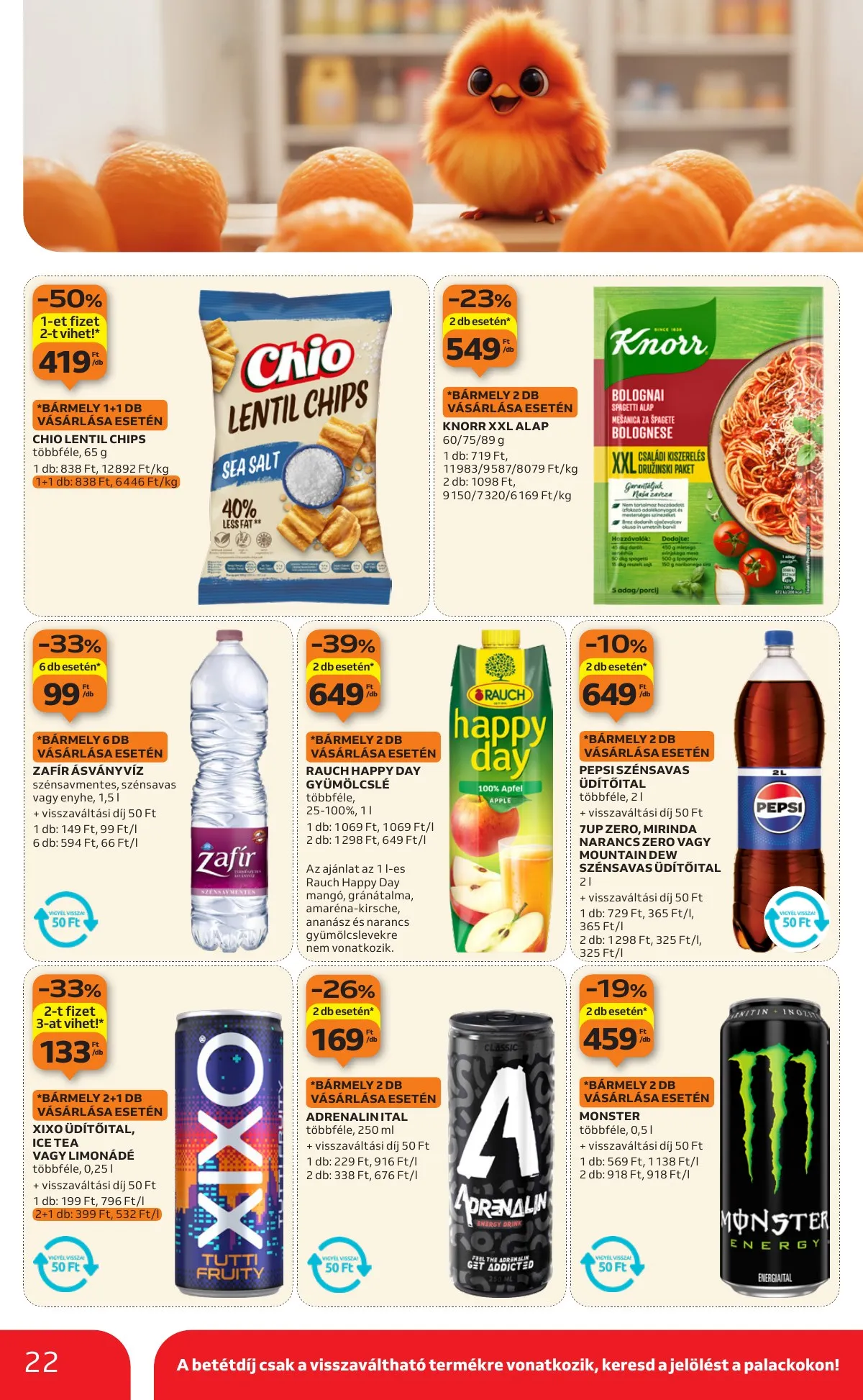 Auchan akciós újság Hipermarket 01.08–01.14 – 22. oldal