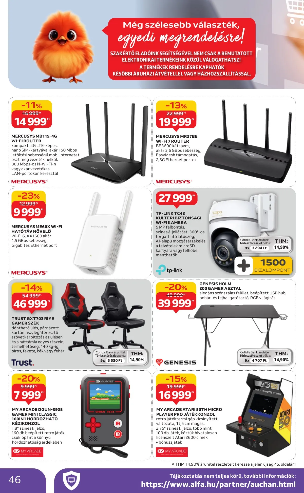 Auchan akciós újság Hipermarket 01.08–01.14 – 46. oldal