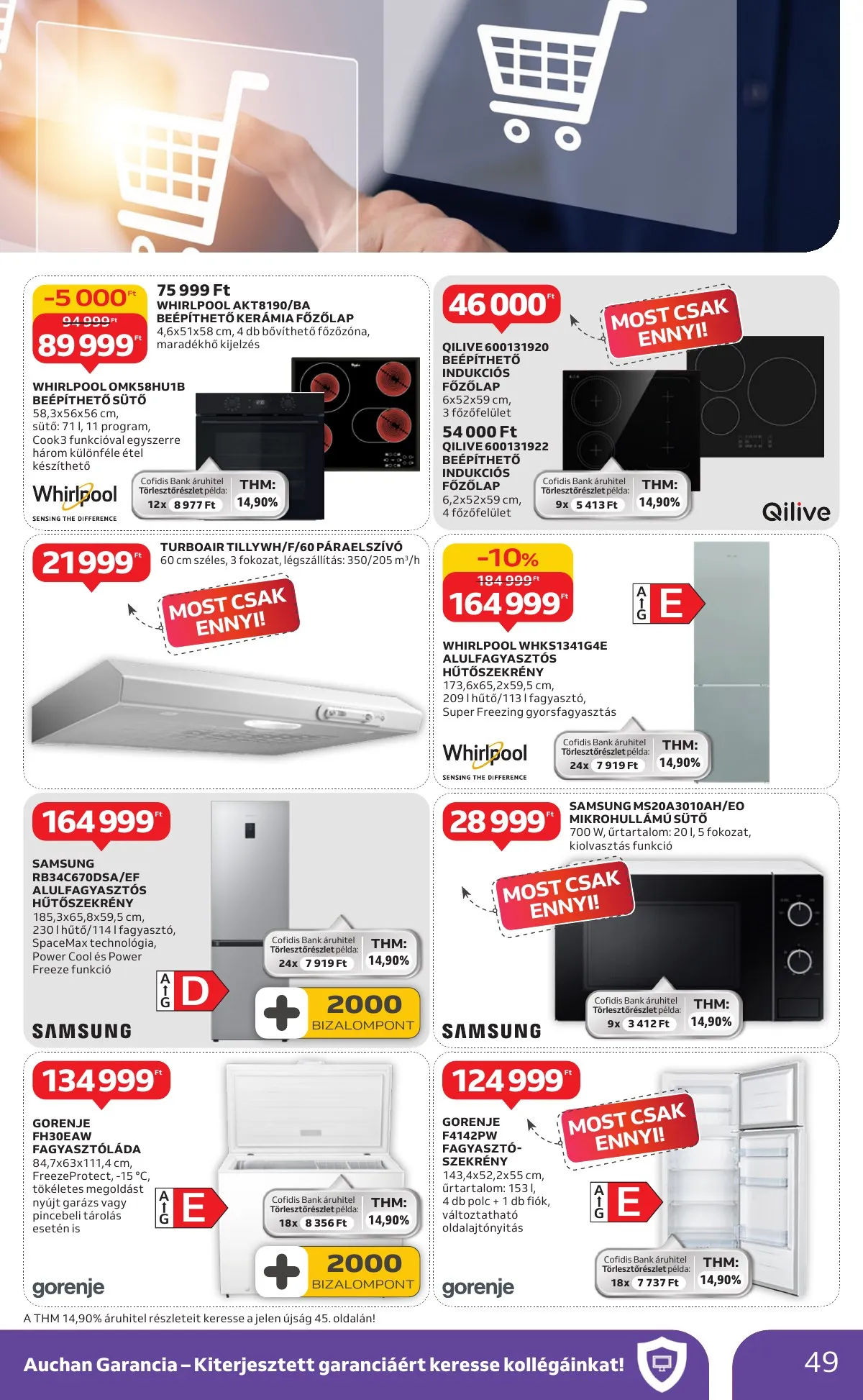 Auchan akciós újság Hipermarket 01.08–01.14 – 49. oldal