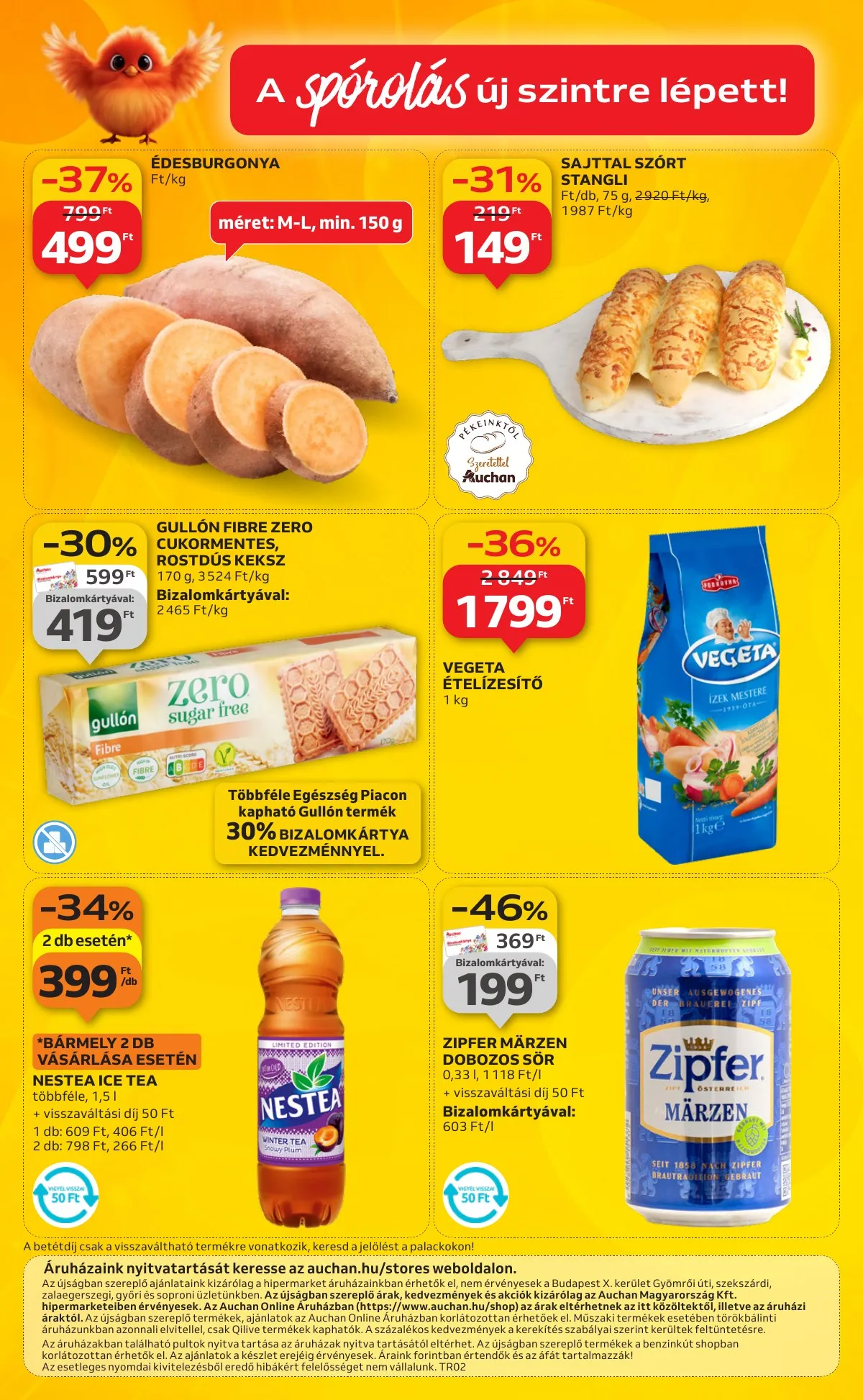 Auchan akciós újság Hipermarket 01.08–01.14 – 50. oldal