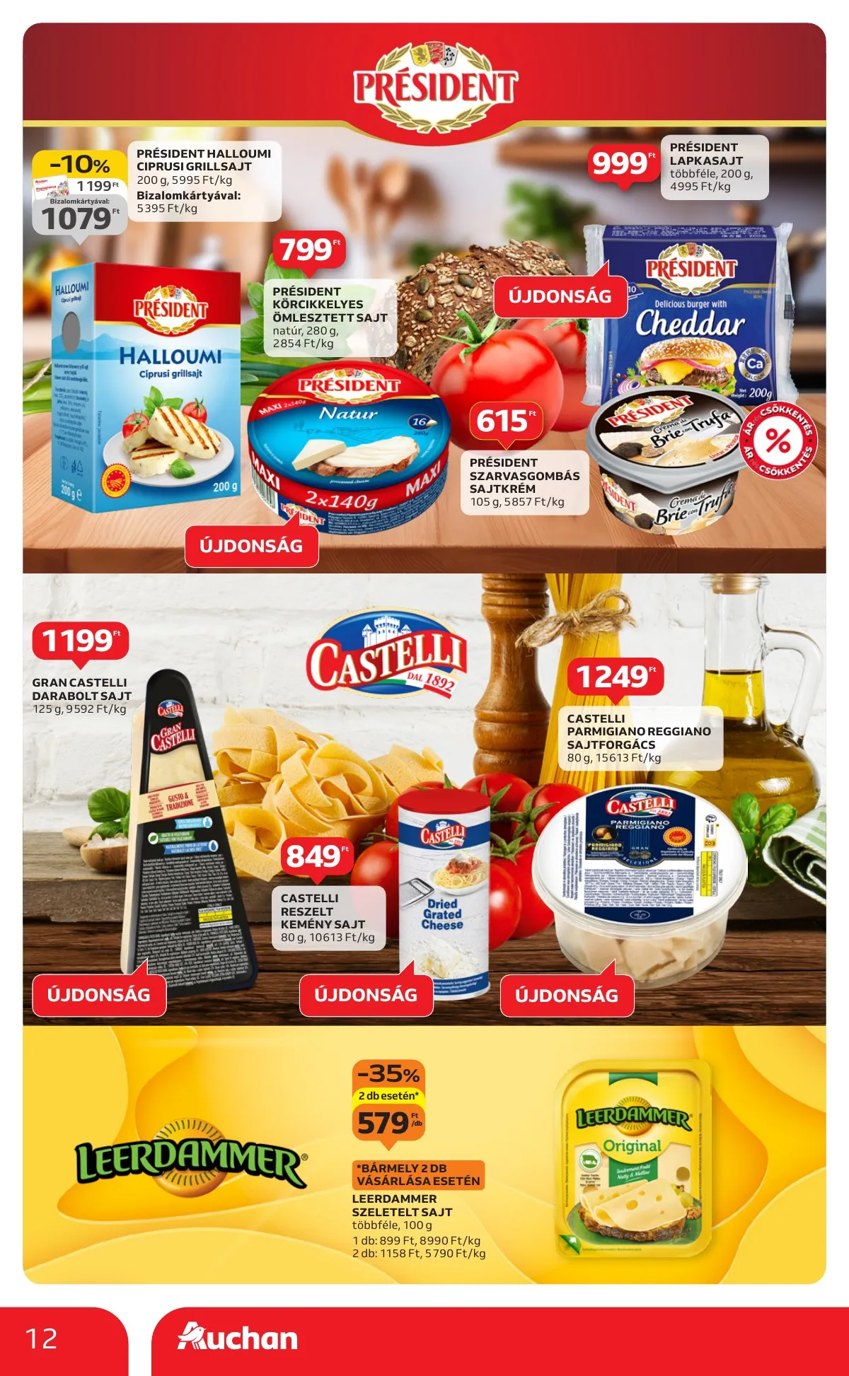 Auchan akciós újság Hipermarket 01.15–01.21 – 12. oldal