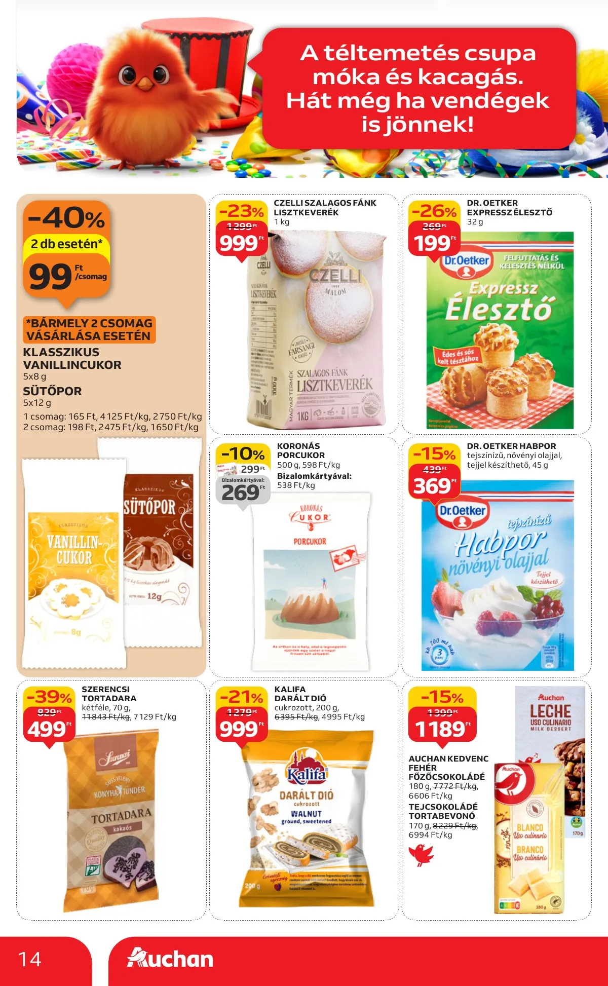 Auchan akciós újság Hipermarket 01.15–01.21 – 14. oldal