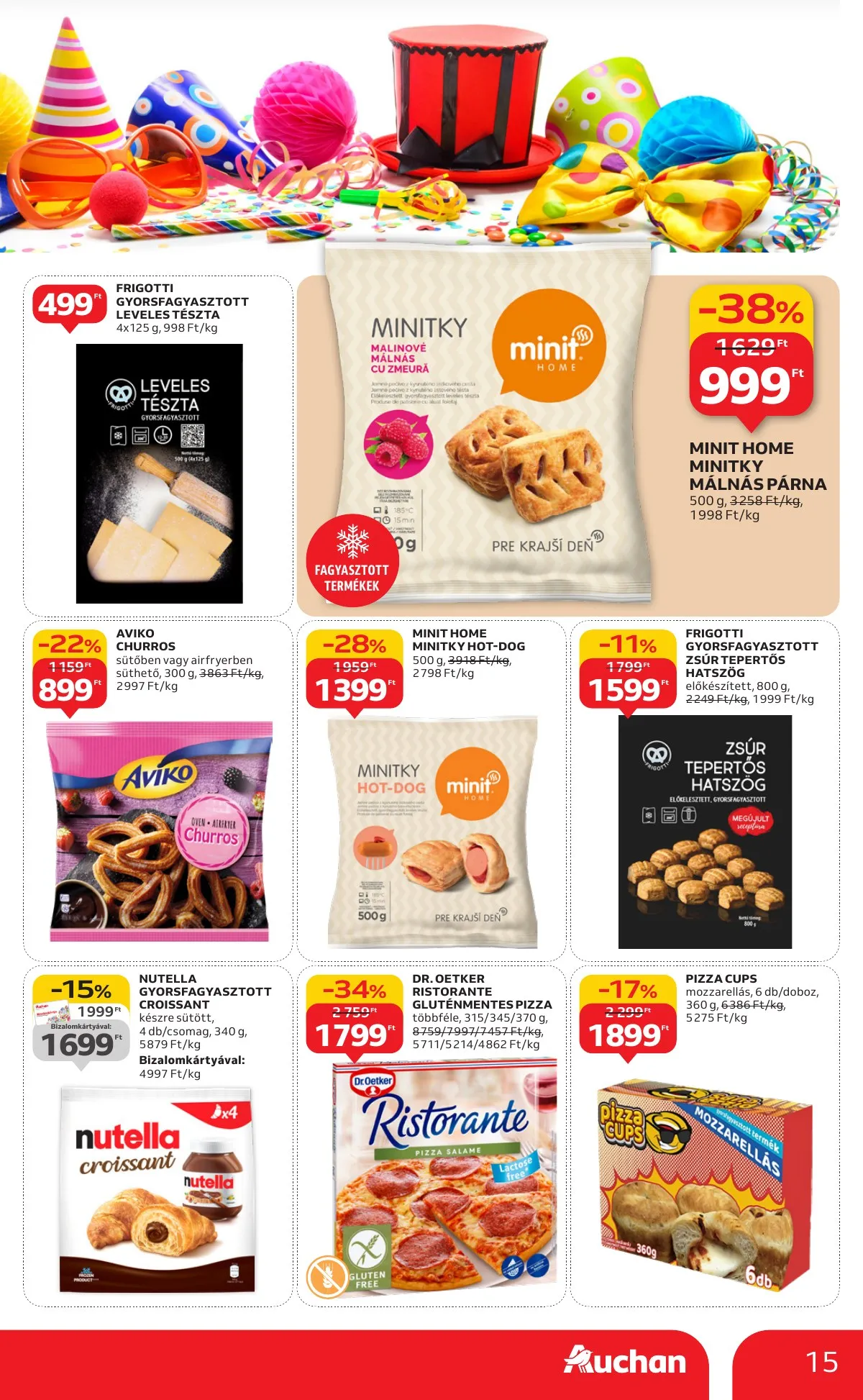 Auchan akciós újság Hipermarket 01.15–01.21 – 15. oldal