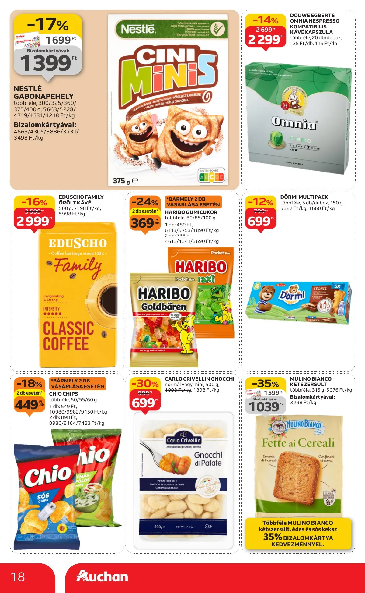 Auchan akciós újság Hipermarket 01.15–01.21 – 18. oldal