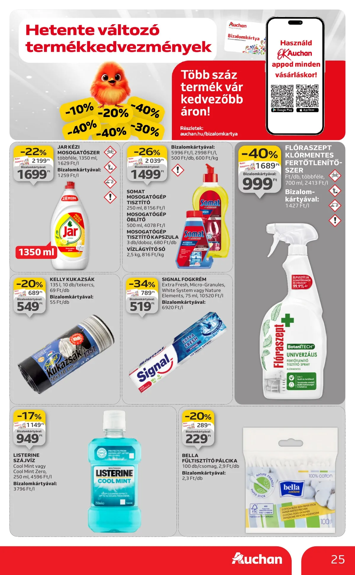 Auchan akciós újság Hipermarket 01.15–01.21 – 25. oldal