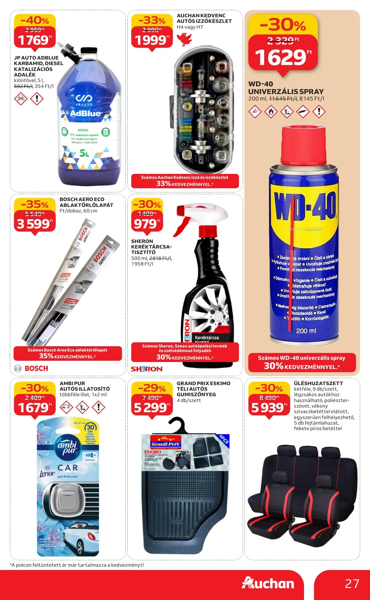 Auchan akciós újság Hipermarket 01.15–01.21 – 27. oldal