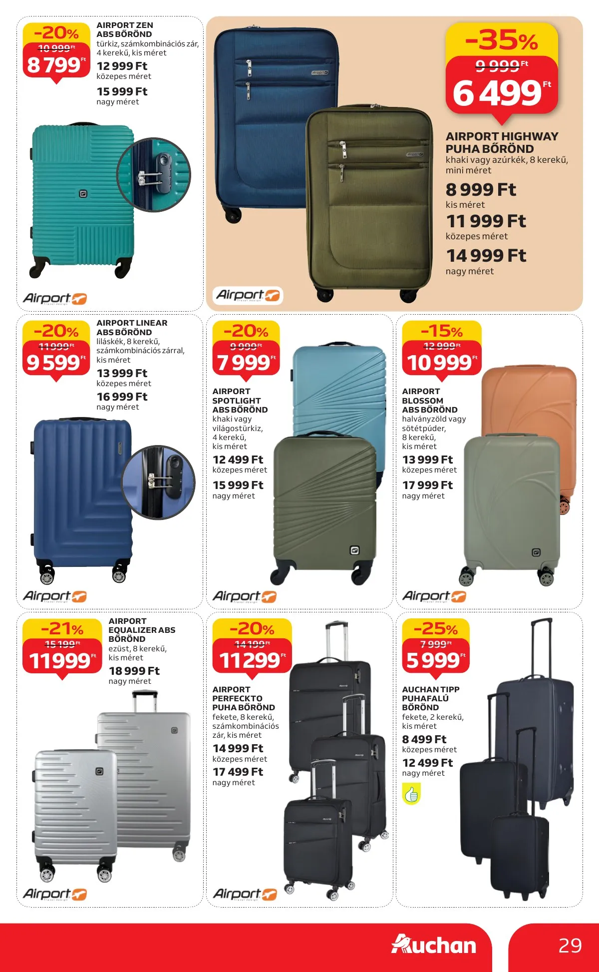 Auchan akciós újság Hipermarket 01.15–01.21 – 29. oldal