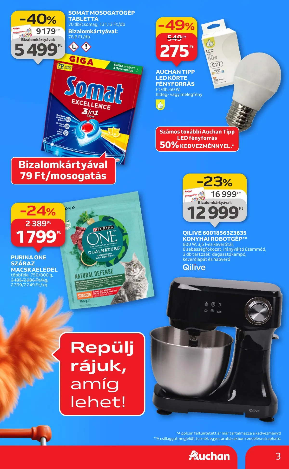 Auchan akciós újság Hipermarket 01.15–01.21 – 3. oldal