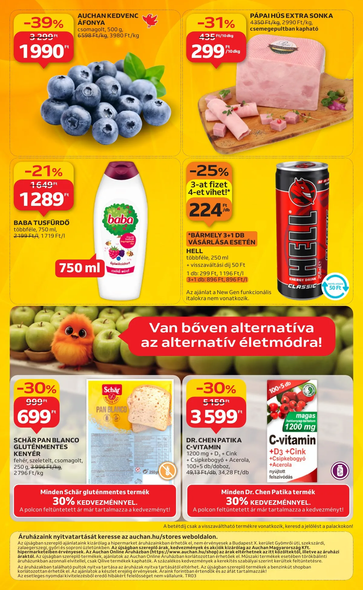 Auchan akciós újság Hipermarket 01.15–01.21 – 32. oldal
