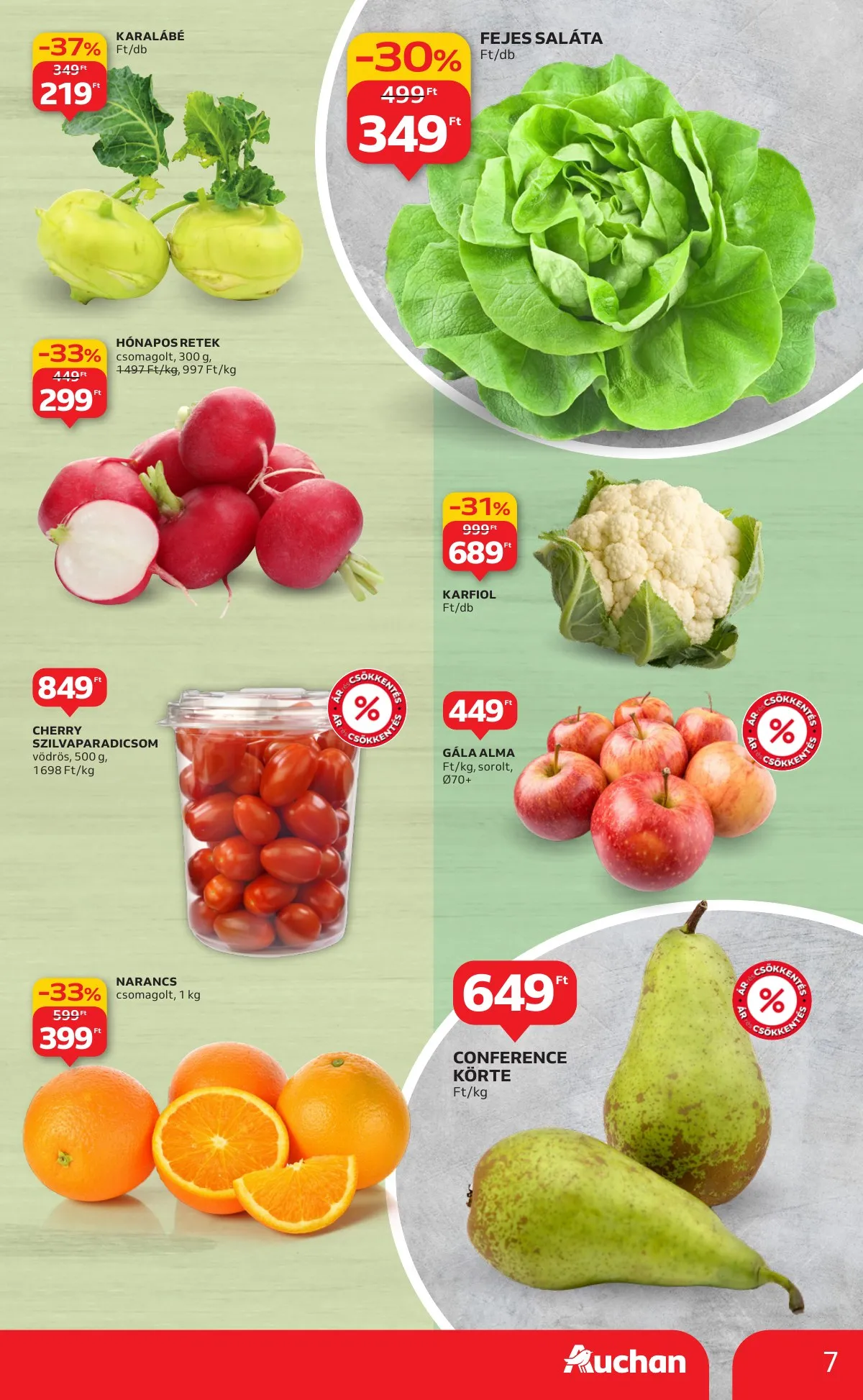 Auchan akciós újság Hipermarket 01.15–01.21 – 7. oldal