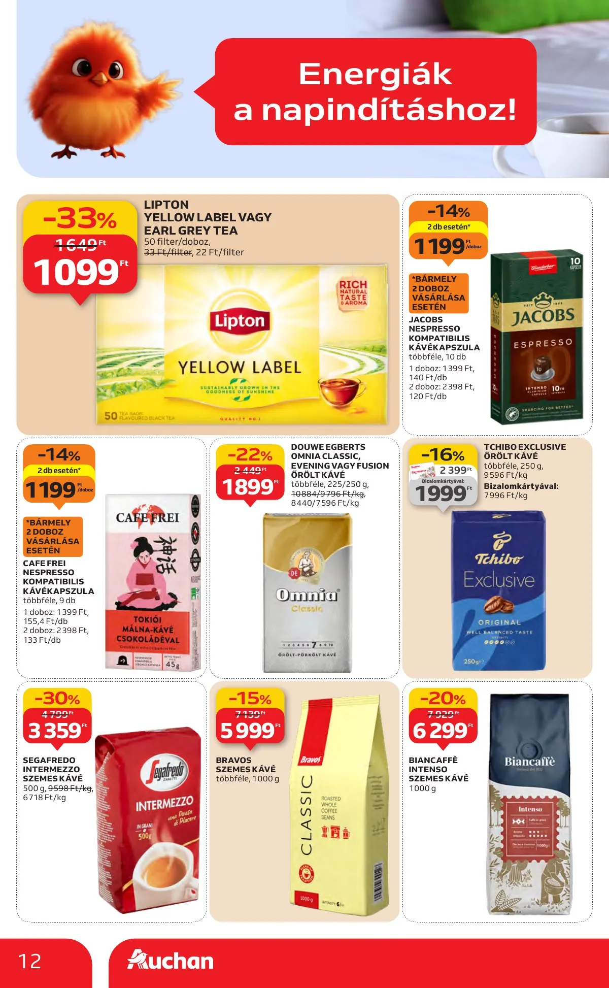 Auchan akciós újság Hipermarket 01.22–01.28 – 12. oldal