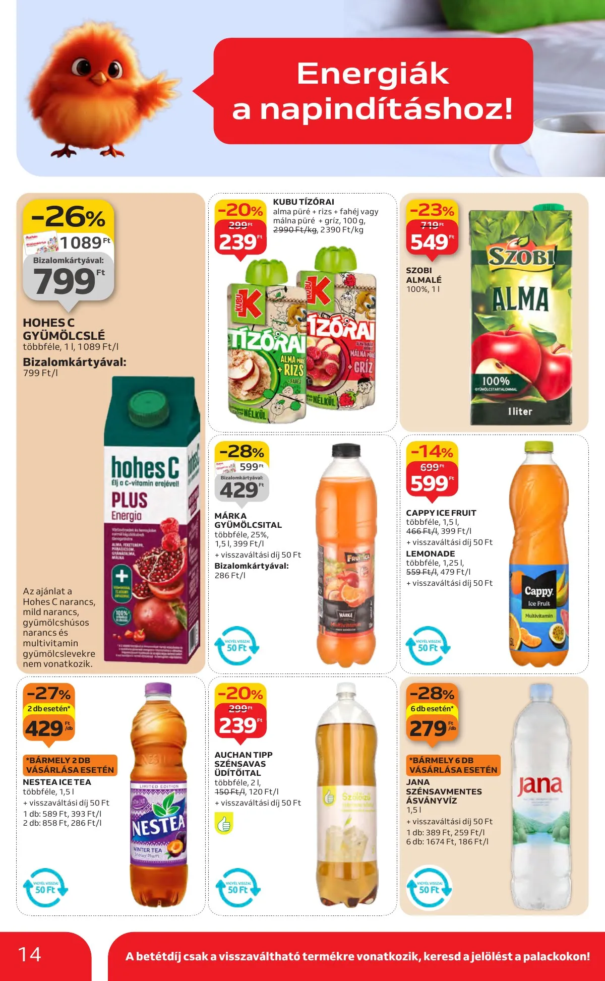 Auchan akciós újság Hipermarket 01.22–01.28 – 14. oldal