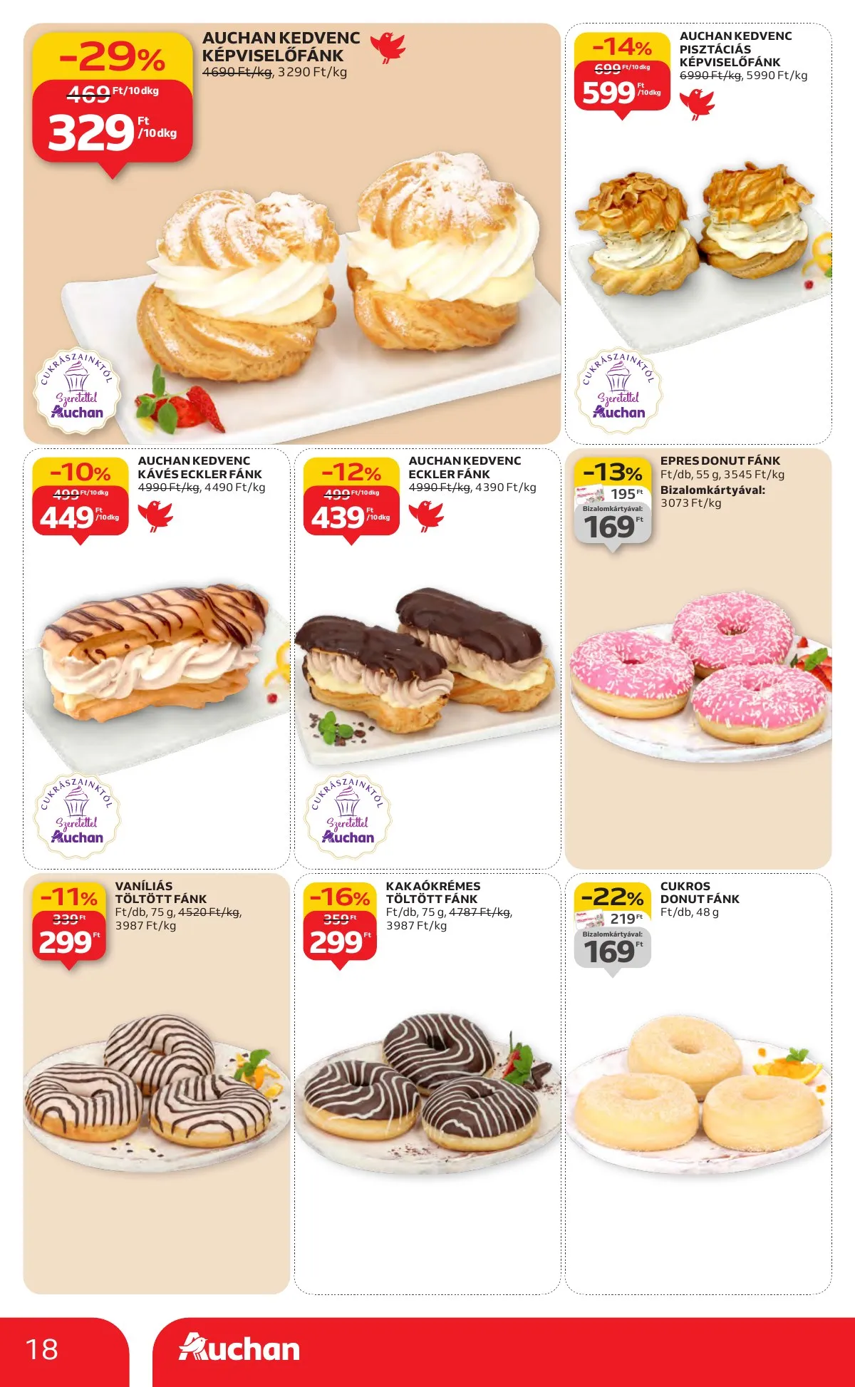 Auchan akciós újság Hipermarket 01.22–01.28 – 18. oldal