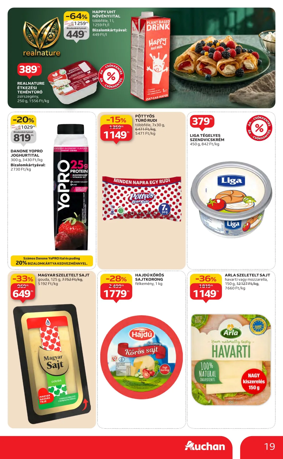 Auchan akciós újság Hipermarket 01.22–01.28 – 19. oldal
