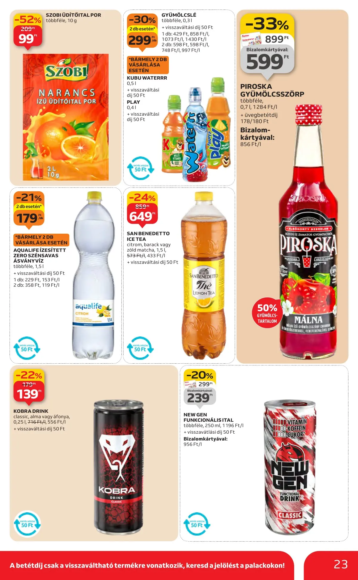 Auchan akciós újság Hipermarket 01.22–01.28 – 23. oldal
