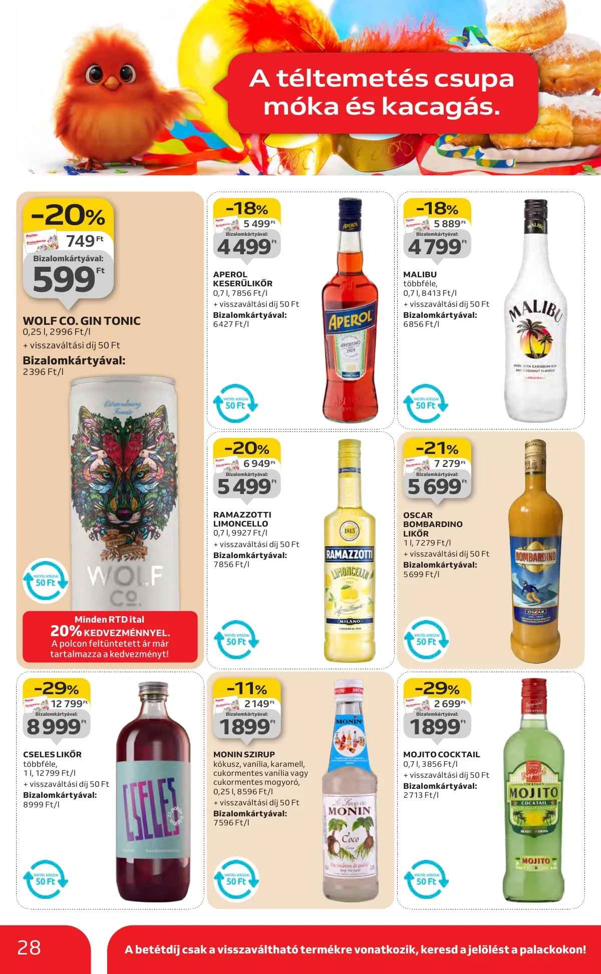 Auchan akciós újság Hipermarket 01.22–01.28 – 28. oldal