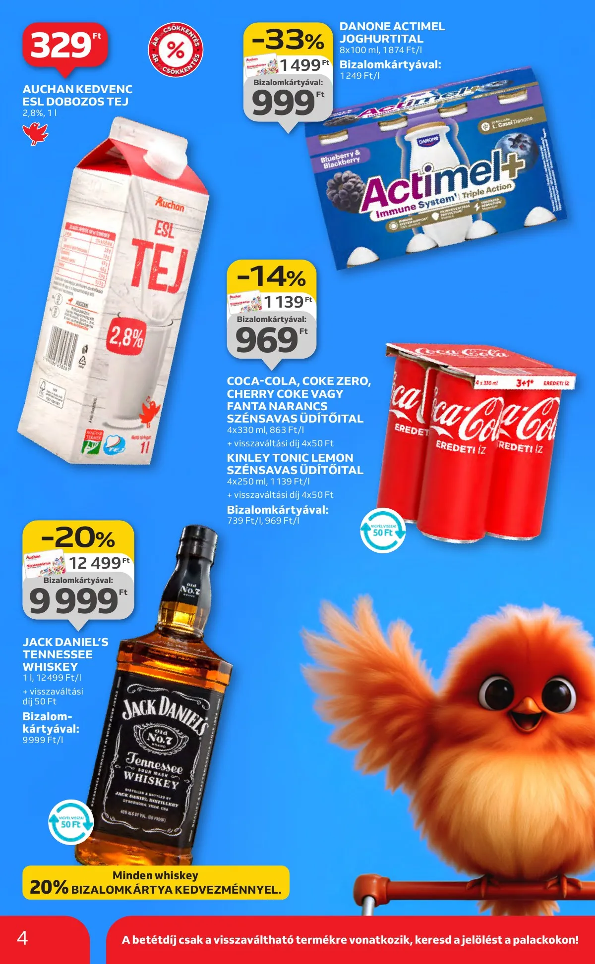 Auchan akciós újság Hipermarket 01.22–01.28 – 4. oldal