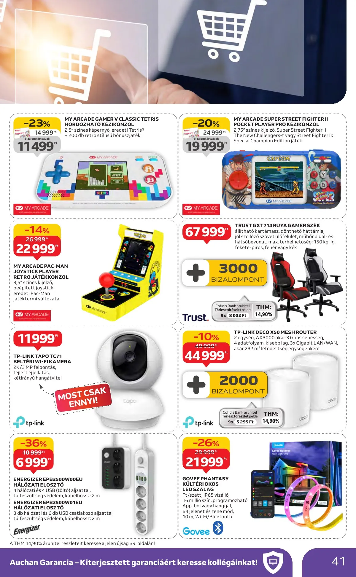 Auchan akciós újság Hipermarket 01.22–01.28 – 41. oldal