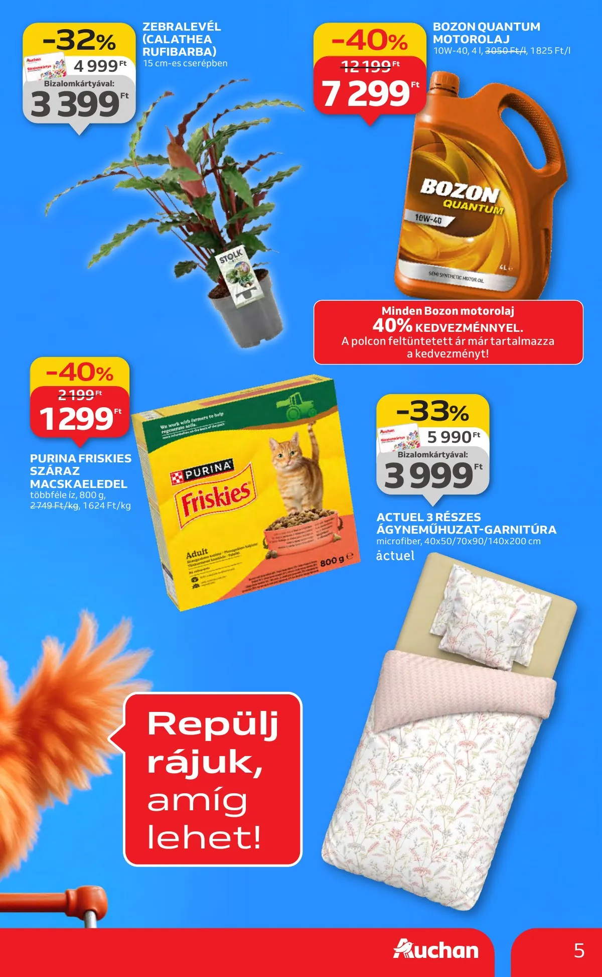 Auchan akciós újság Hipermarket 01.22–01.28 – 5. oldal