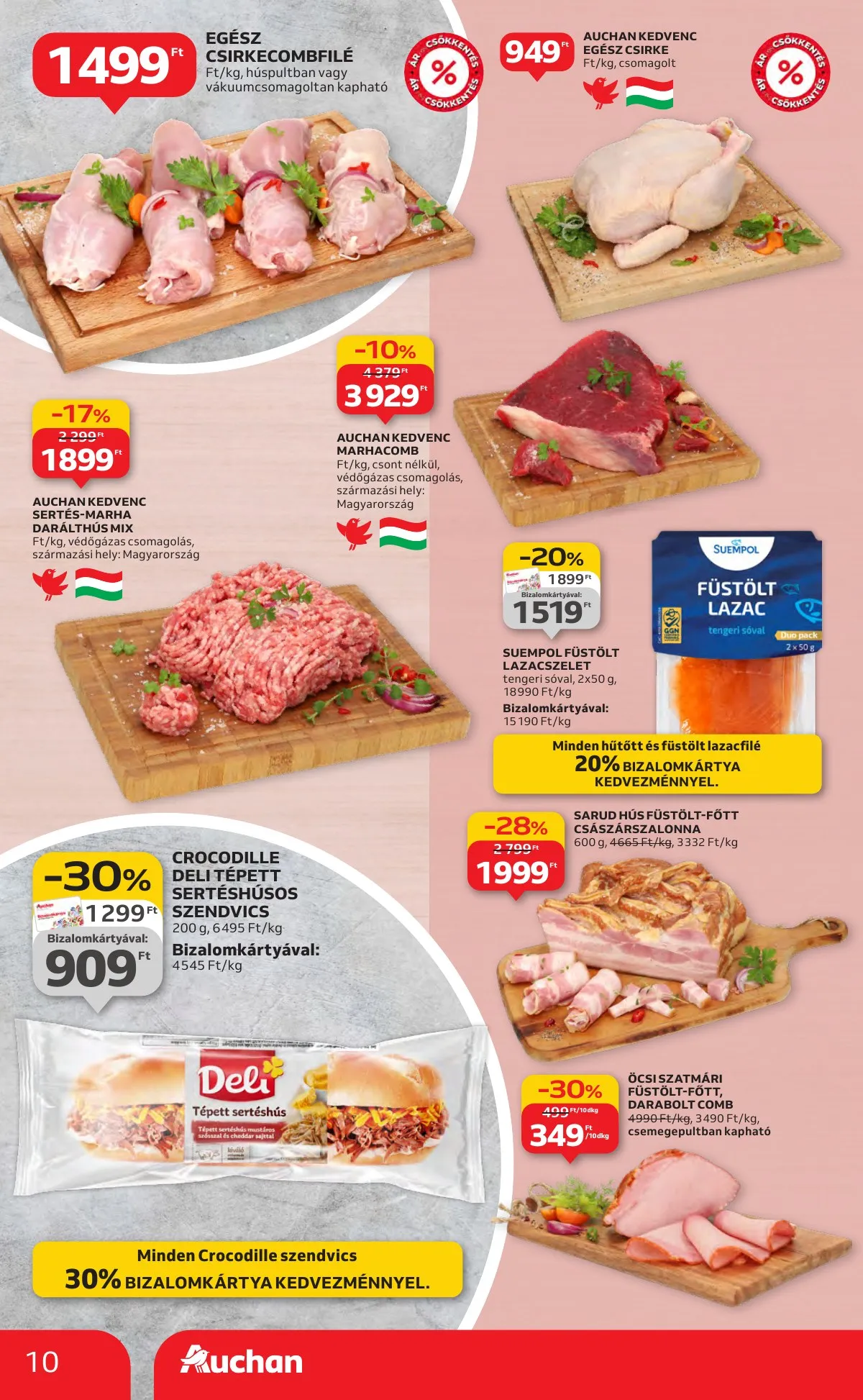 Auchan akciós újság Hipermarket 01.29–02.04 – 10. oldal