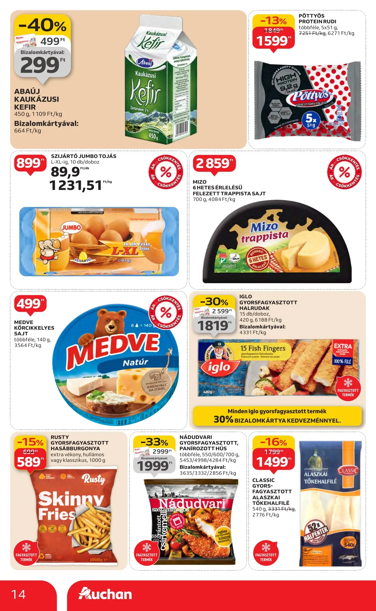 Auchan akciós újság Hipermarket 01.29–02.04 – 14. oldal