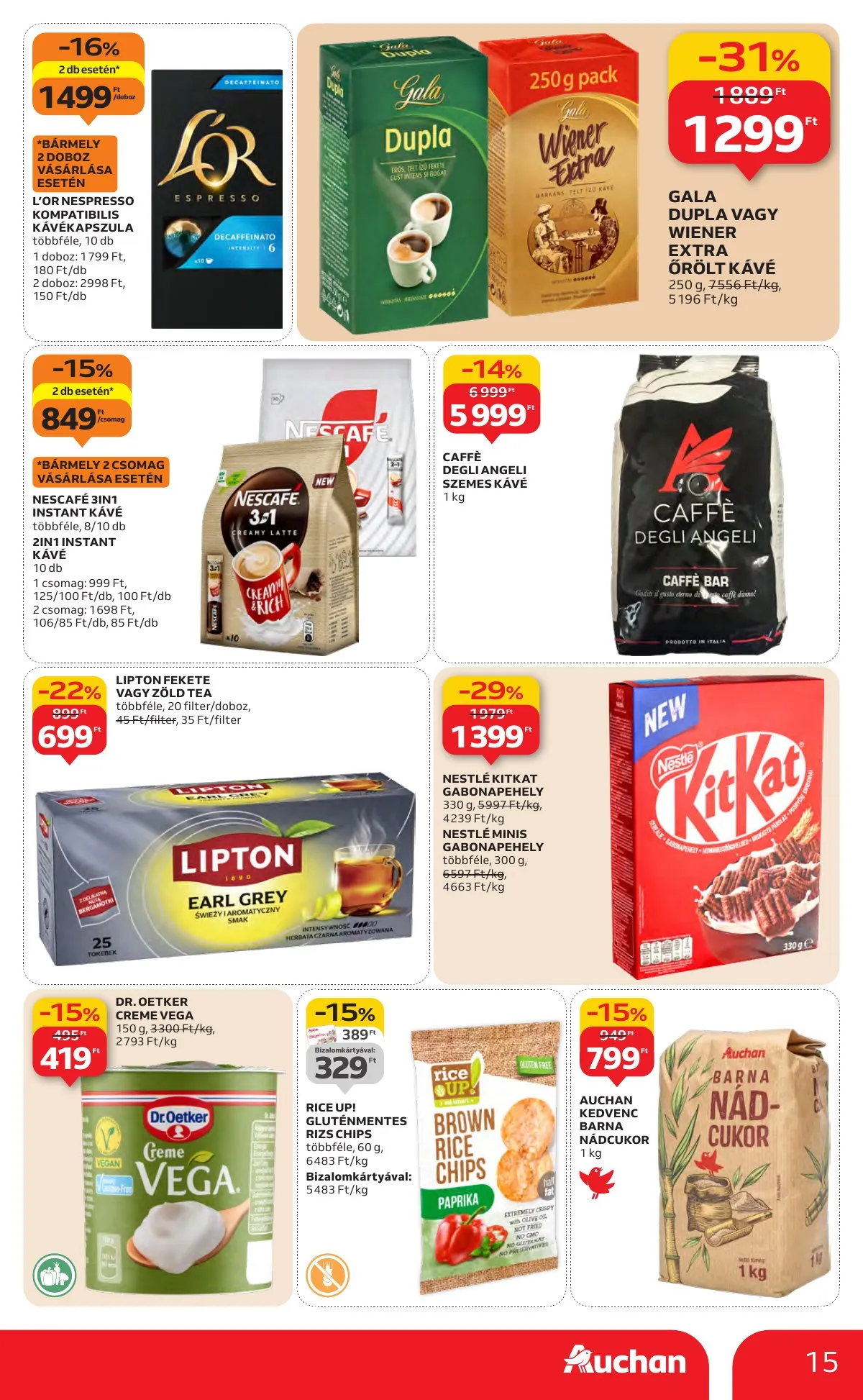 Auchan akciós újság Hipermarket 01.29–02.04 – 15. oldal