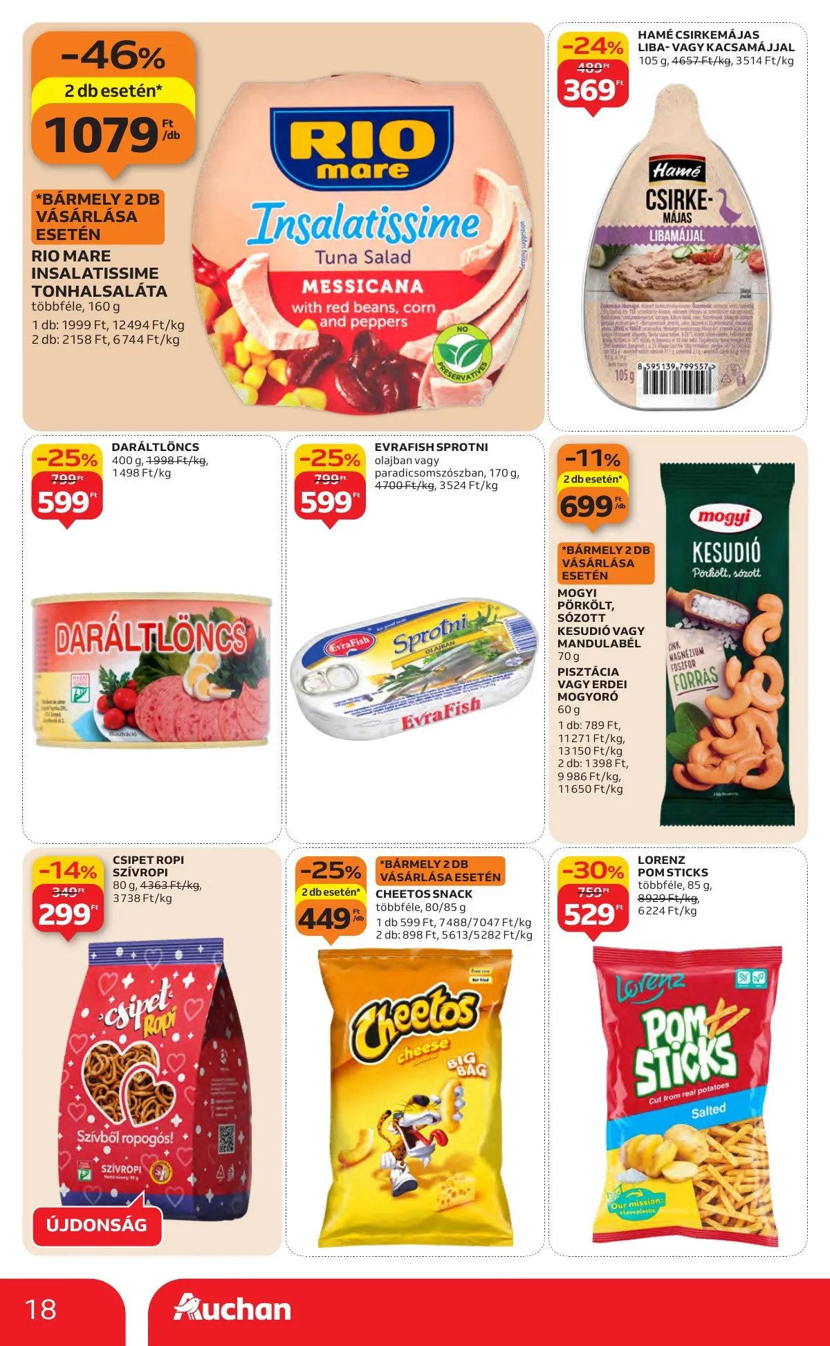 Auchan akciós újság Hipermarket 01.29–02.04 – 18. oldal
