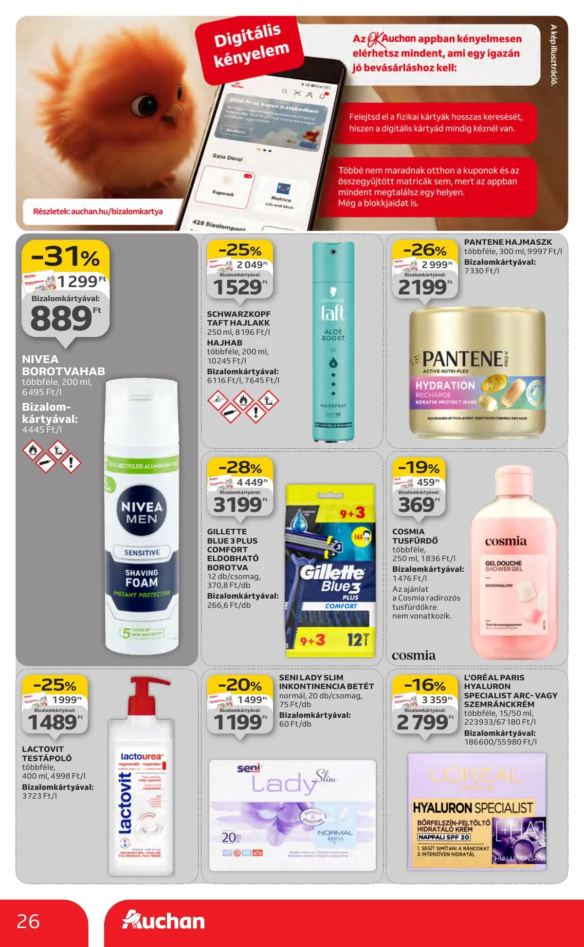 Auchan akciós újság Hipermarket 01.29–02.04 – 26. oldal