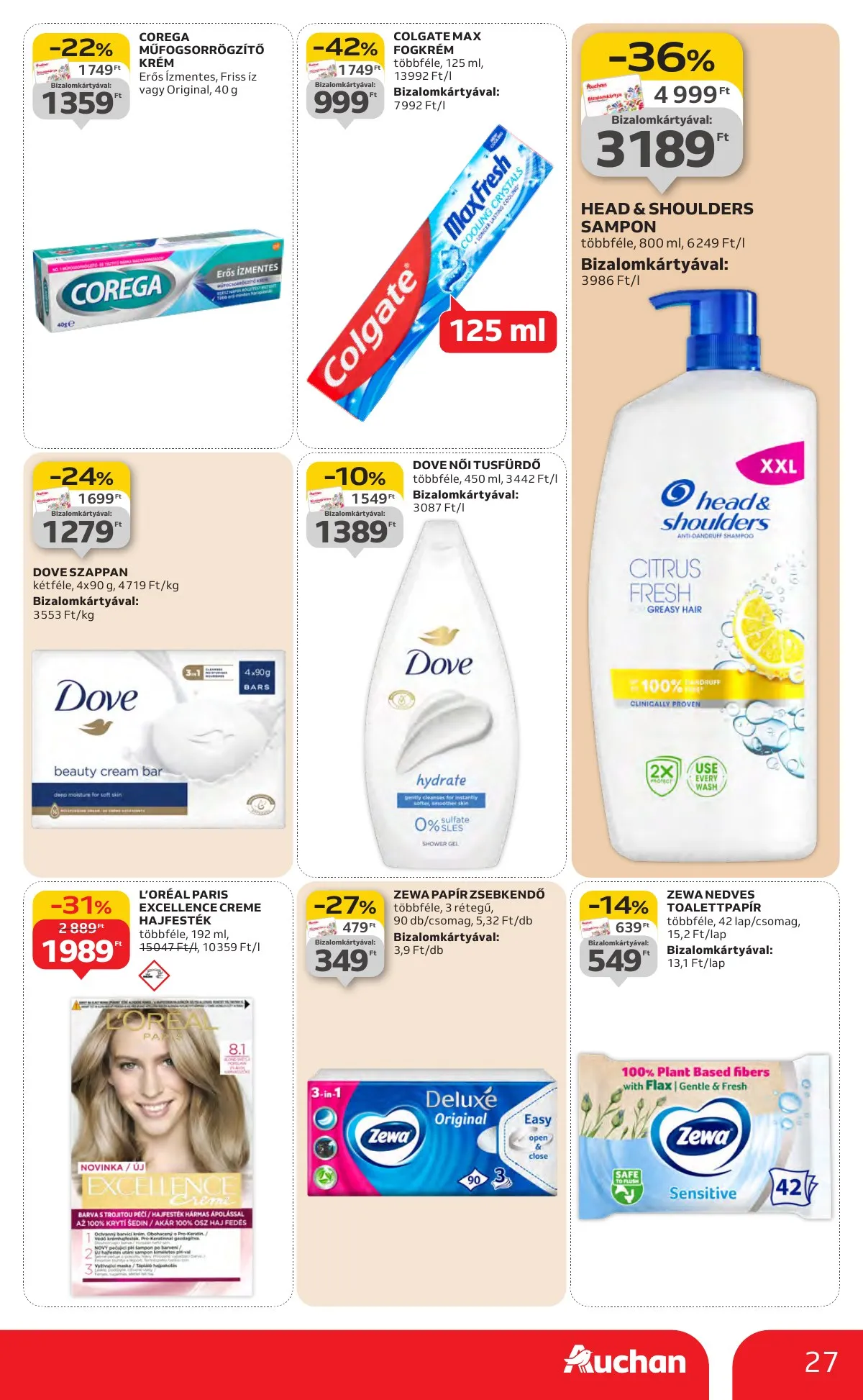 Auchan akciós újság Hipermarket 01.29–02.04 – 27. oldal