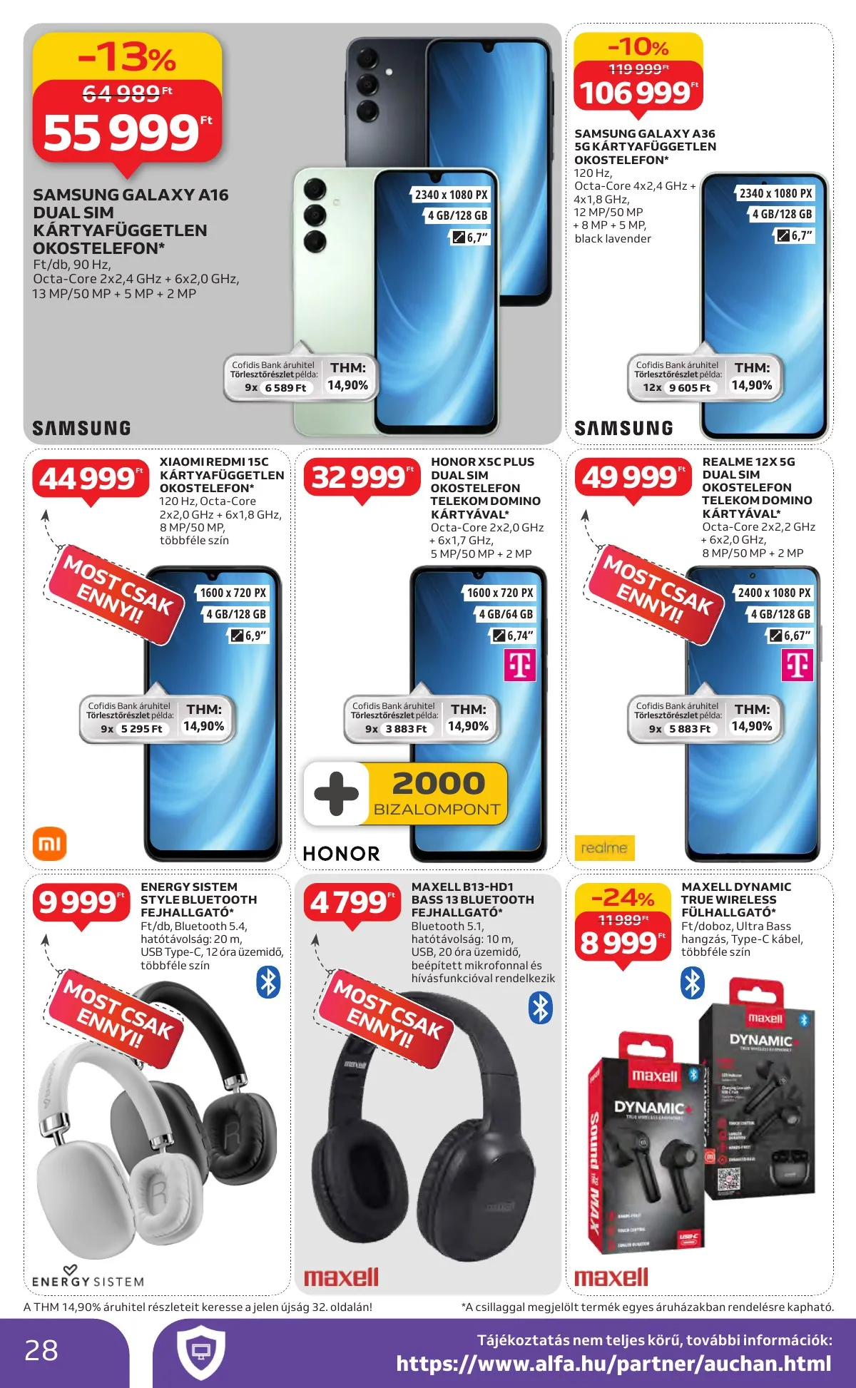 Auchan akciós újság Hipermarket 01.29–02.04 – 28. oldal