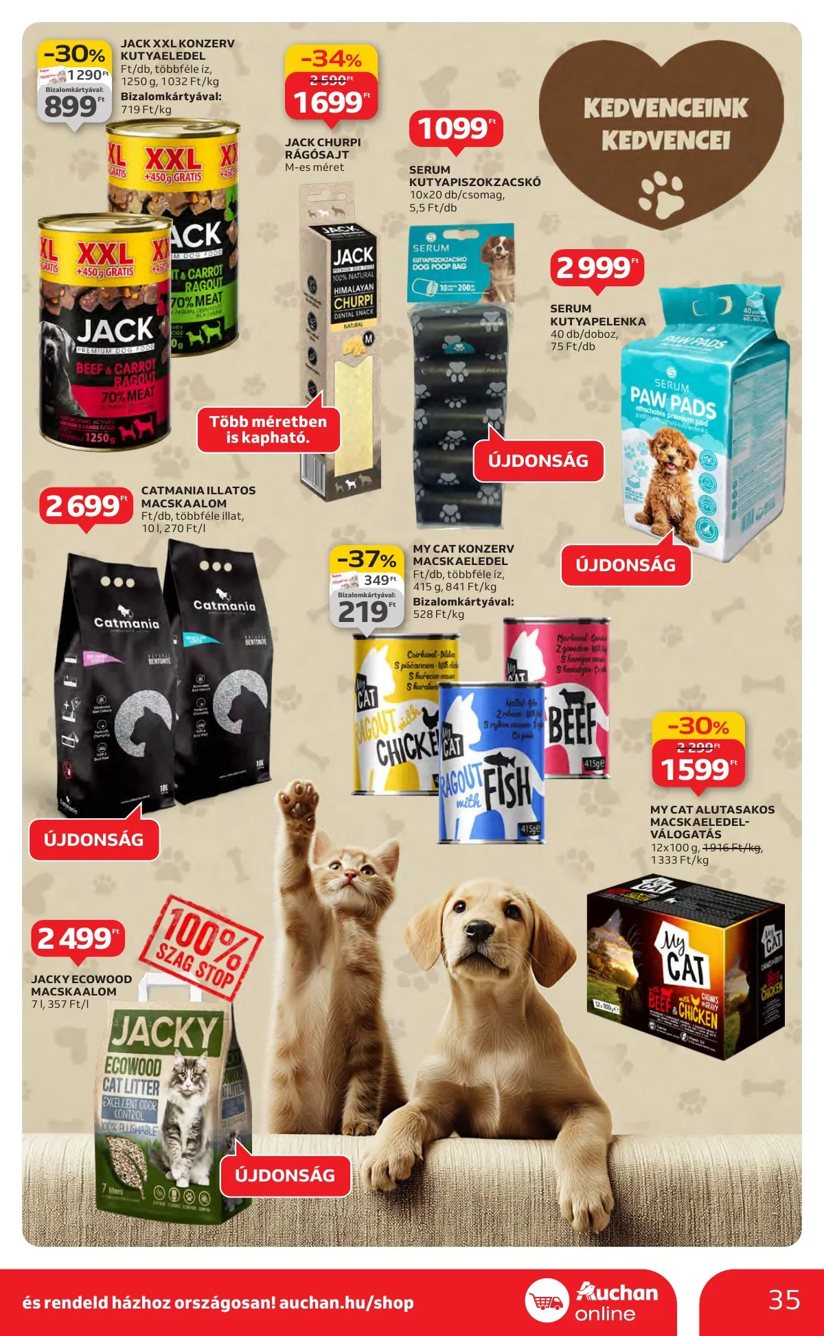 Auchan akciós újság Hipermarket 01.29–02.04 – 35. oldal