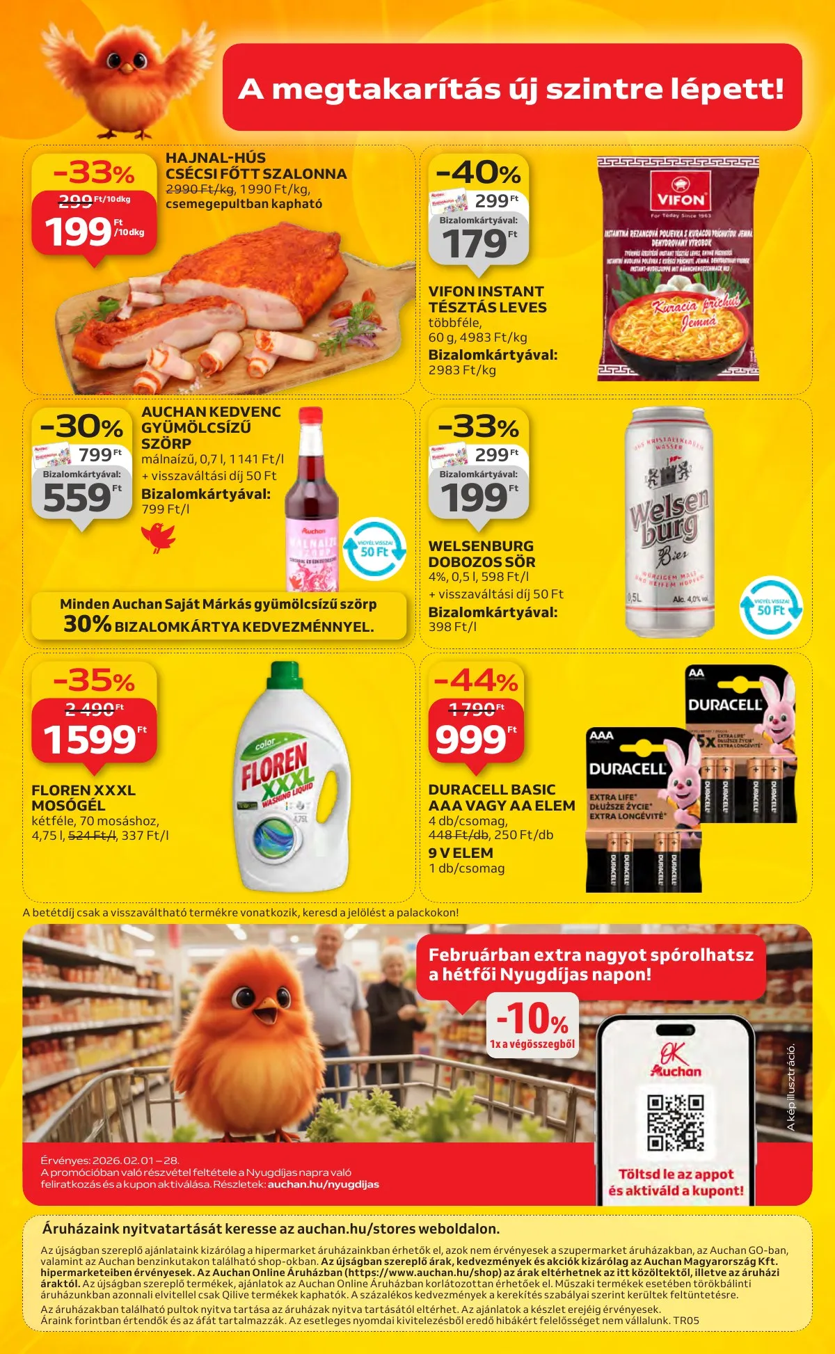 Auchan akciós újság Hipermarket 01.29–02.04 – 38. oldal