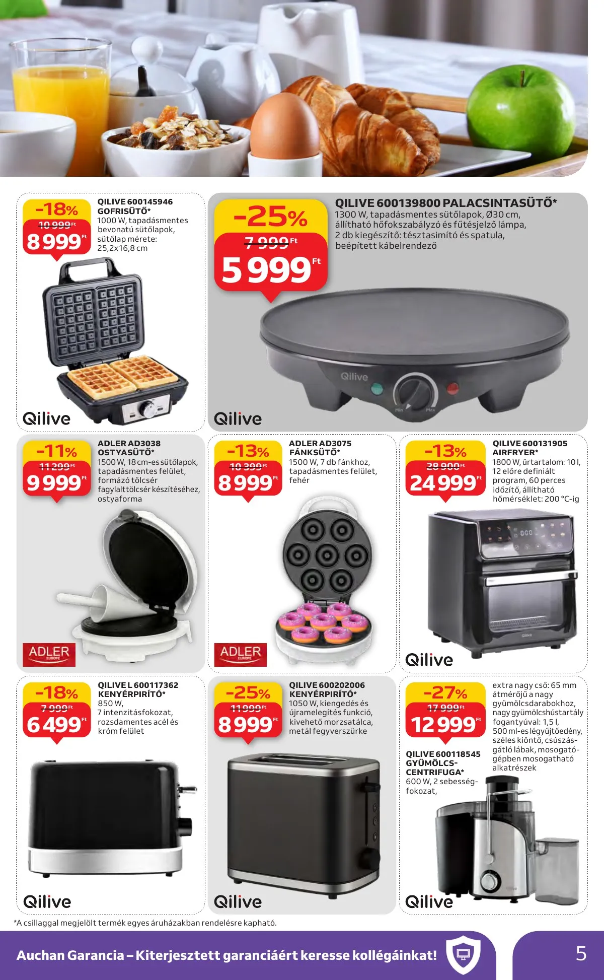 Auchan akciós újság Hipermarket 01.29–02.04 – 5. oldal