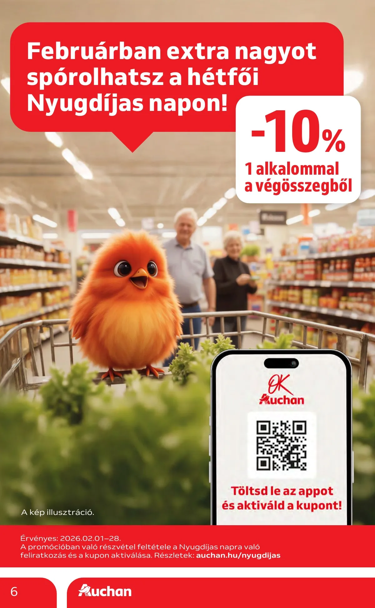 Auchan akciós újság Hipermarket 01.29–02.04 – 6. oldal