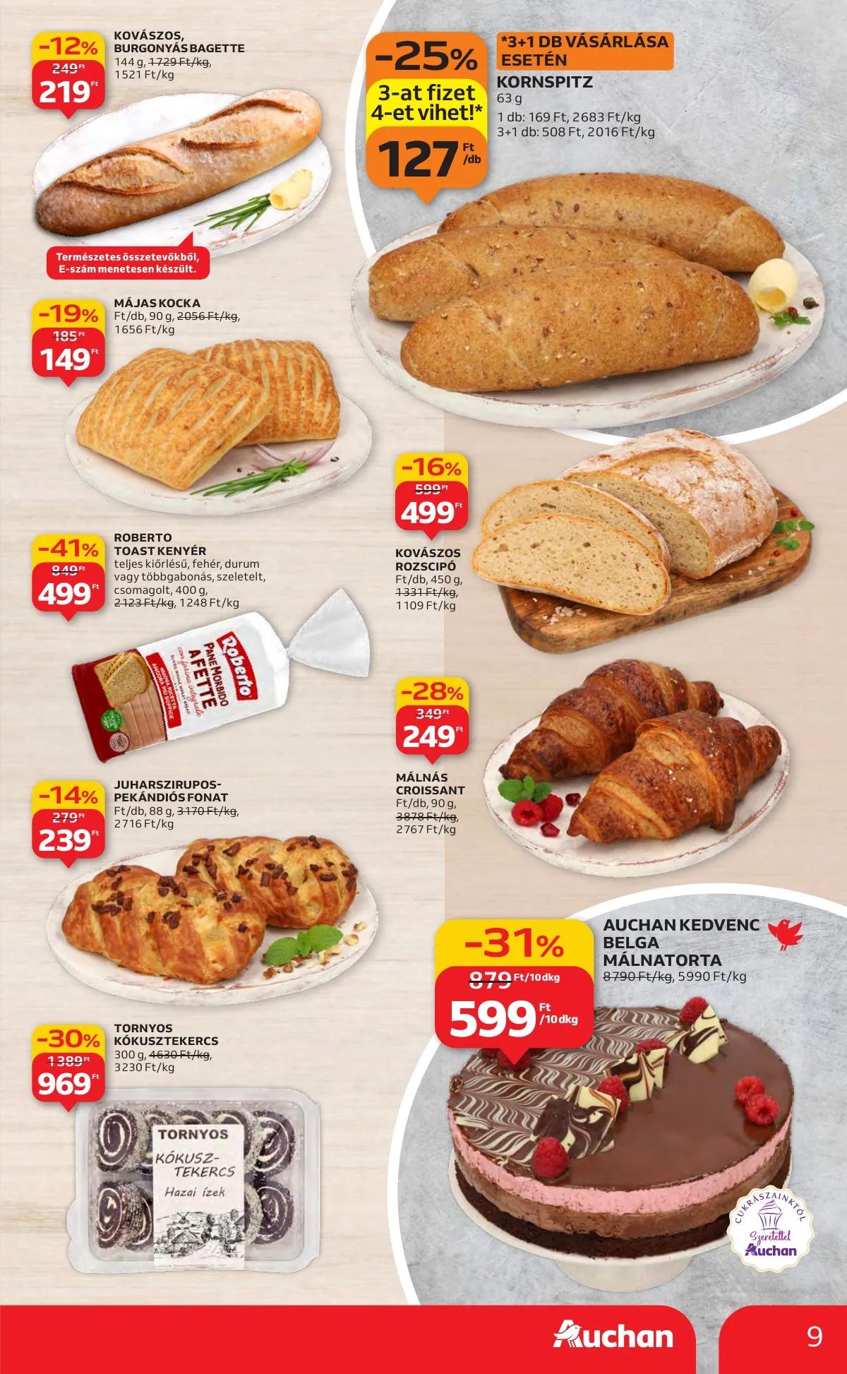 Auchan akciós újság Hipermarket 01.29–02.04 – 9. oldal