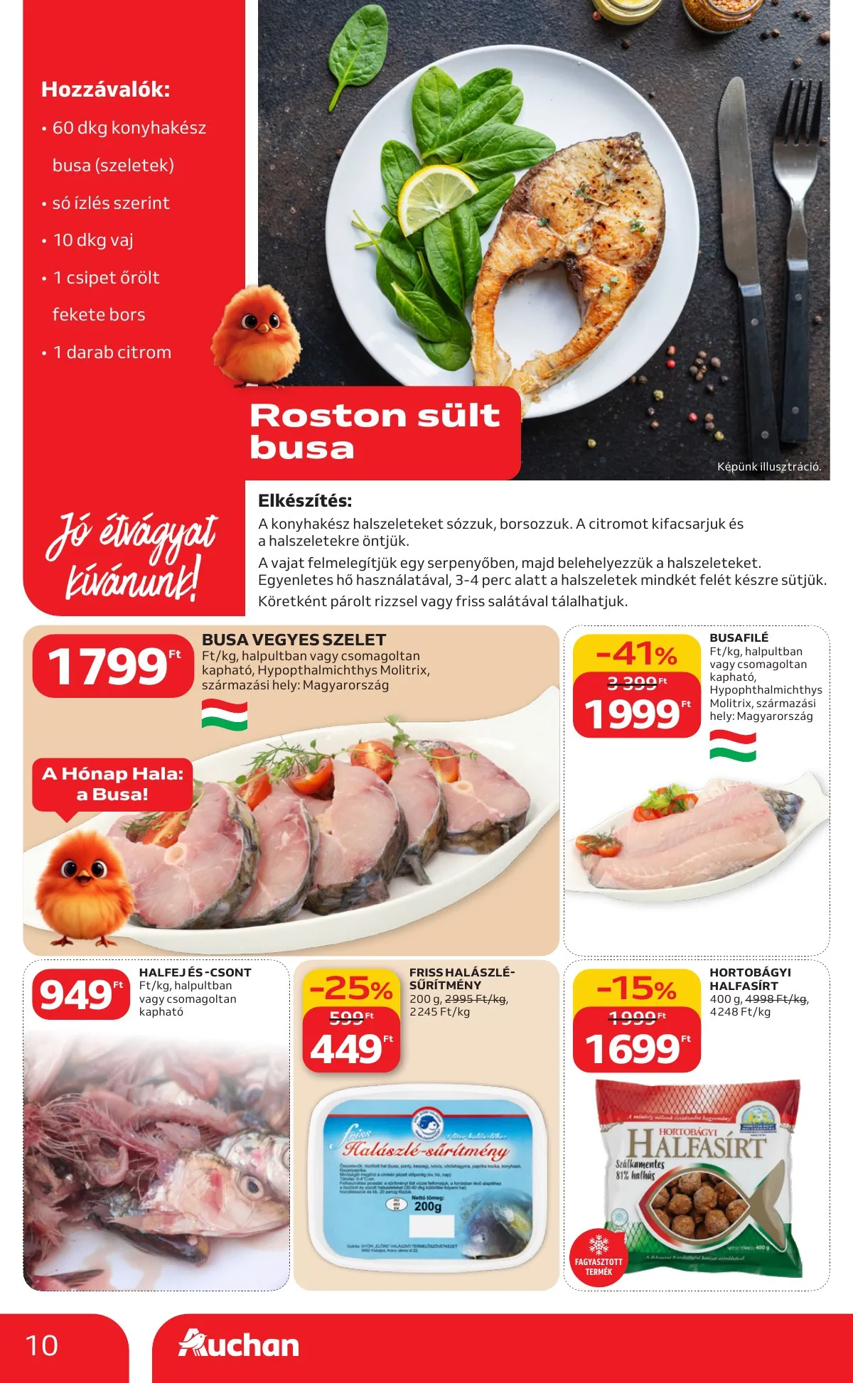 Auchan akciós újság Hipermarket 02.05–02.11 – 10. oldal