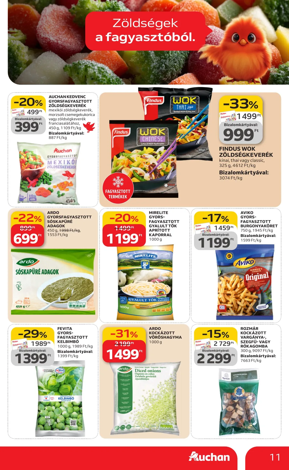 Auchan akciós újság Hipermarket 02.05–02.11 – 11. oldal
