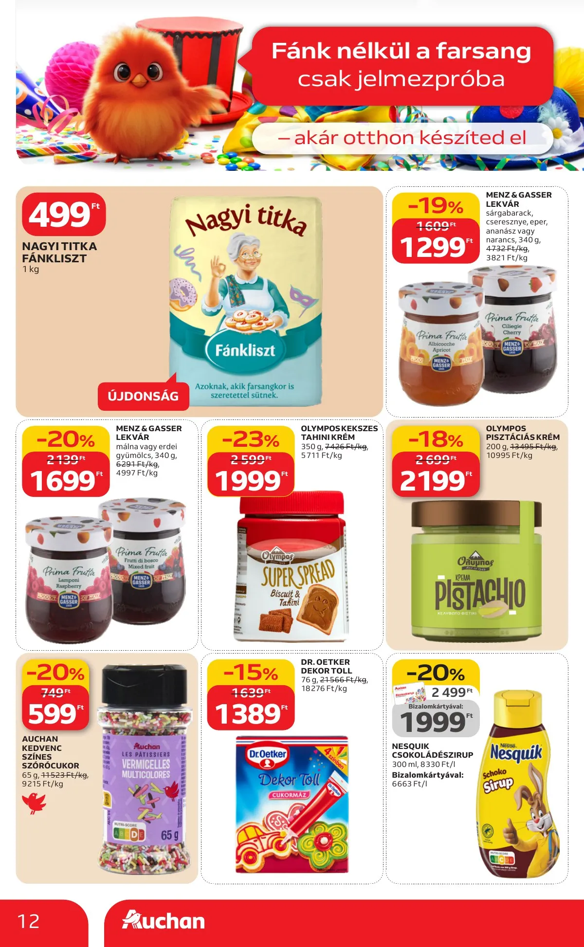 Auchan akciós újság Hipermarket 02.05–02.11 – 12. oldal