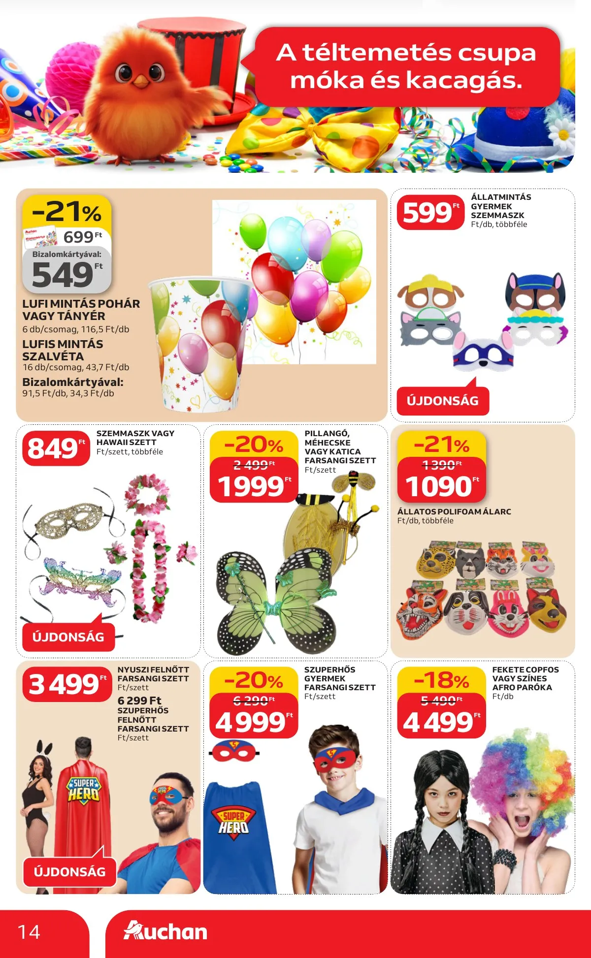 Auchan akciós újság Hipermarket 02.05–02.11 – 14. oldal