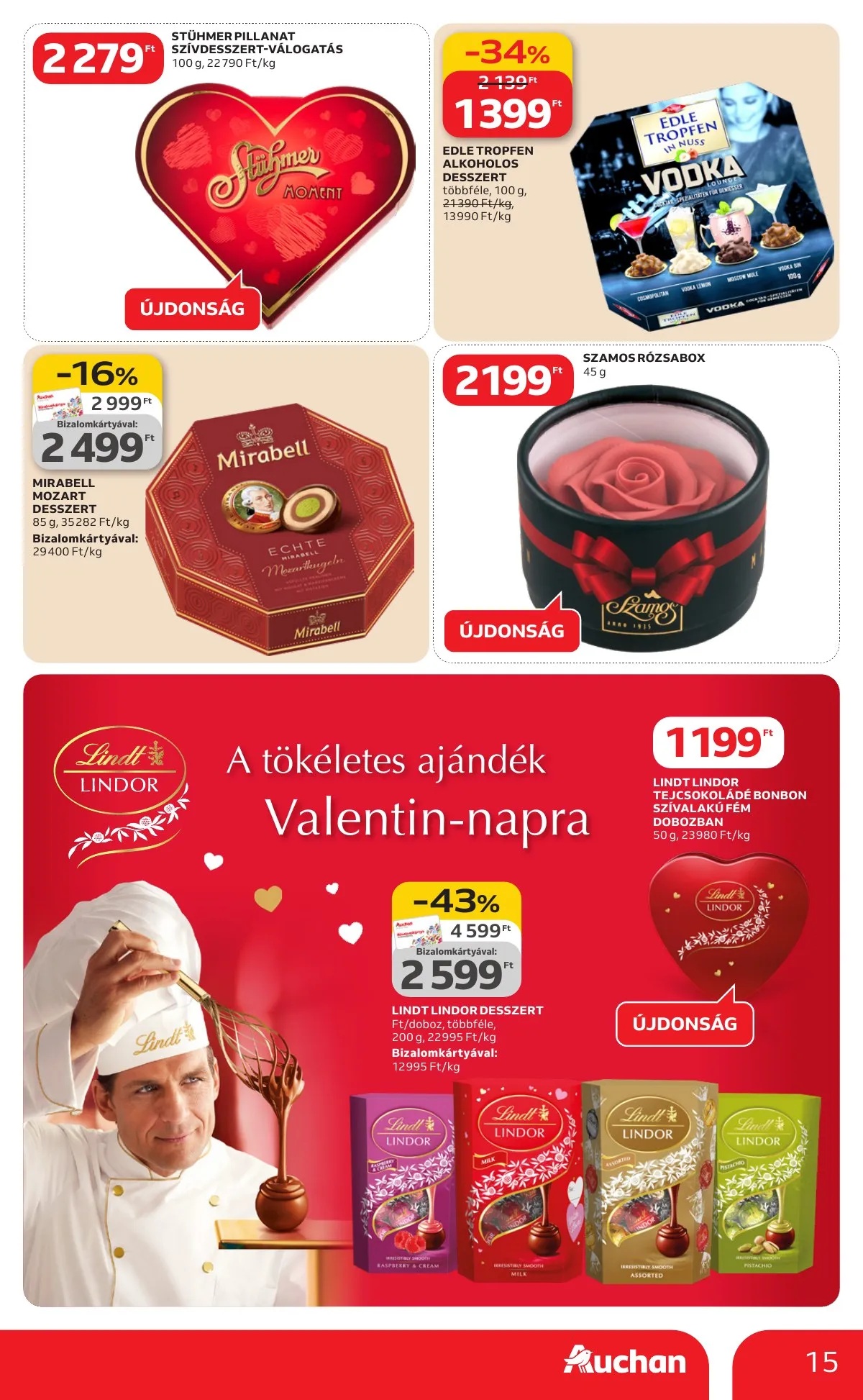 Auchan akciós újság Hipermarket 02.05–02.11 – 15. oldal