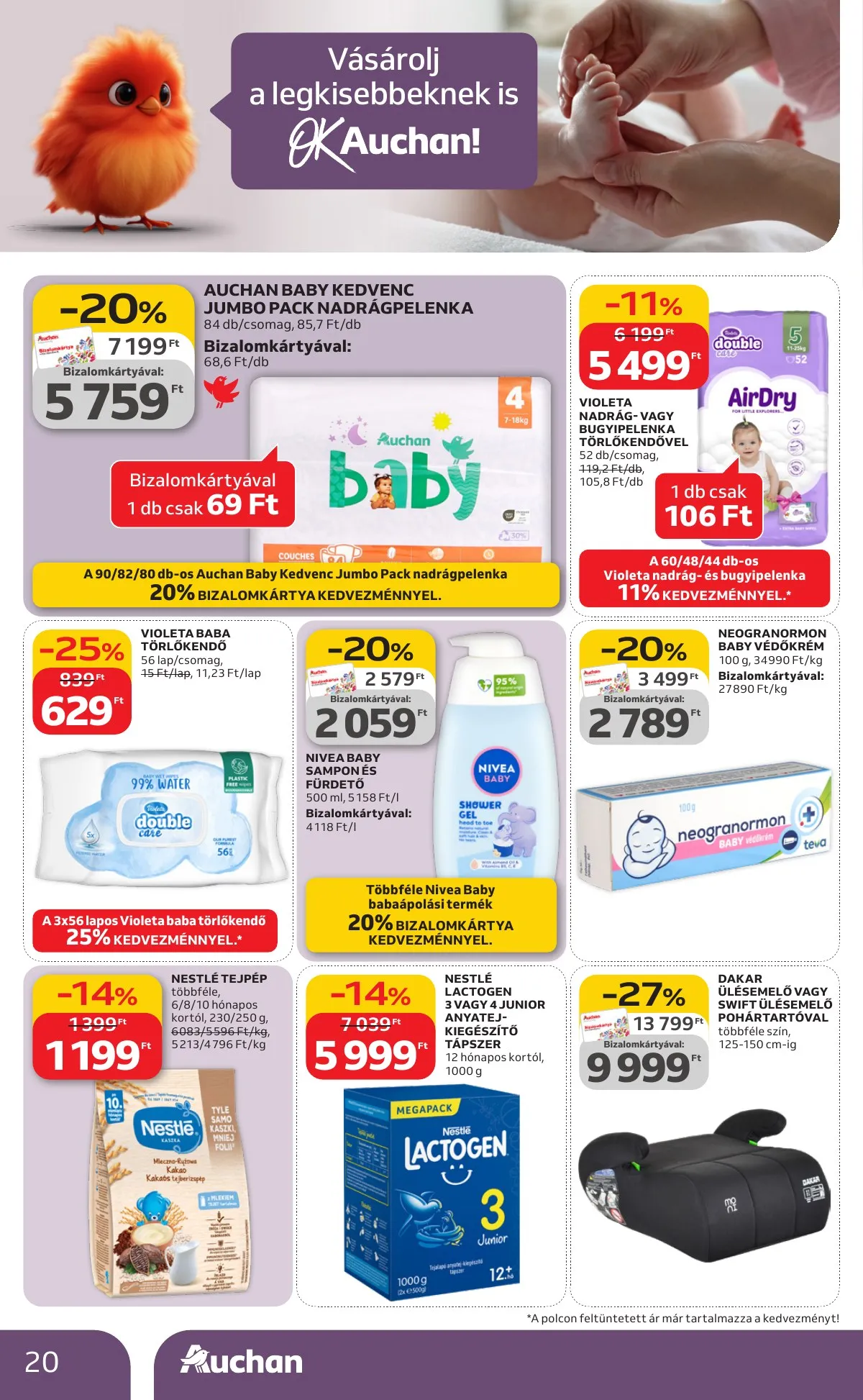 Auchan akciós újság Hipermarket 02.05–02.11 – 20. oldal