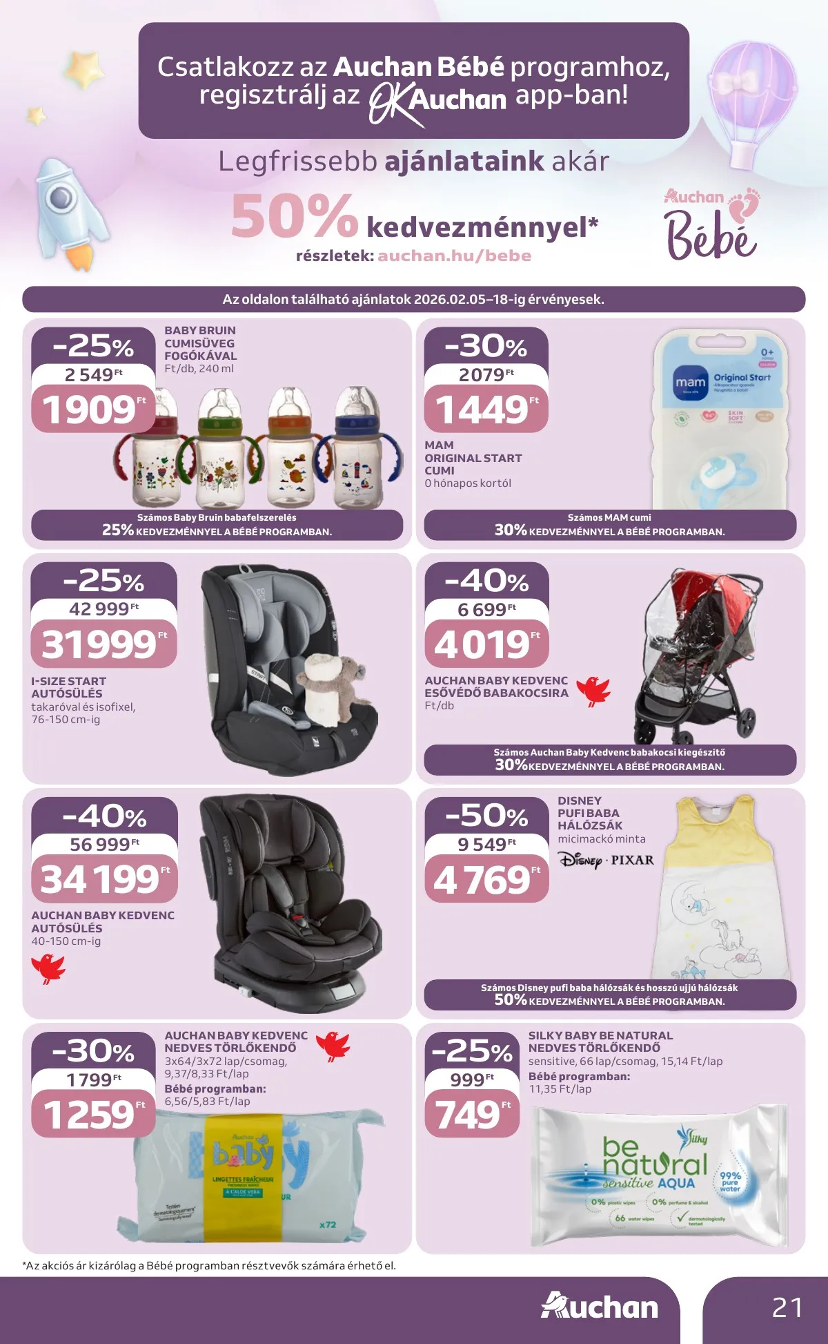 Auchan akciós újság Hipermarket 02.05–02.11 – 21. oldal