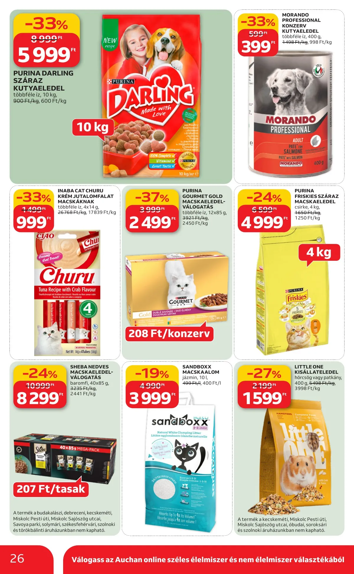 Auchan akciós újság Hipermarket 02.05–02.11 – 26. oldal