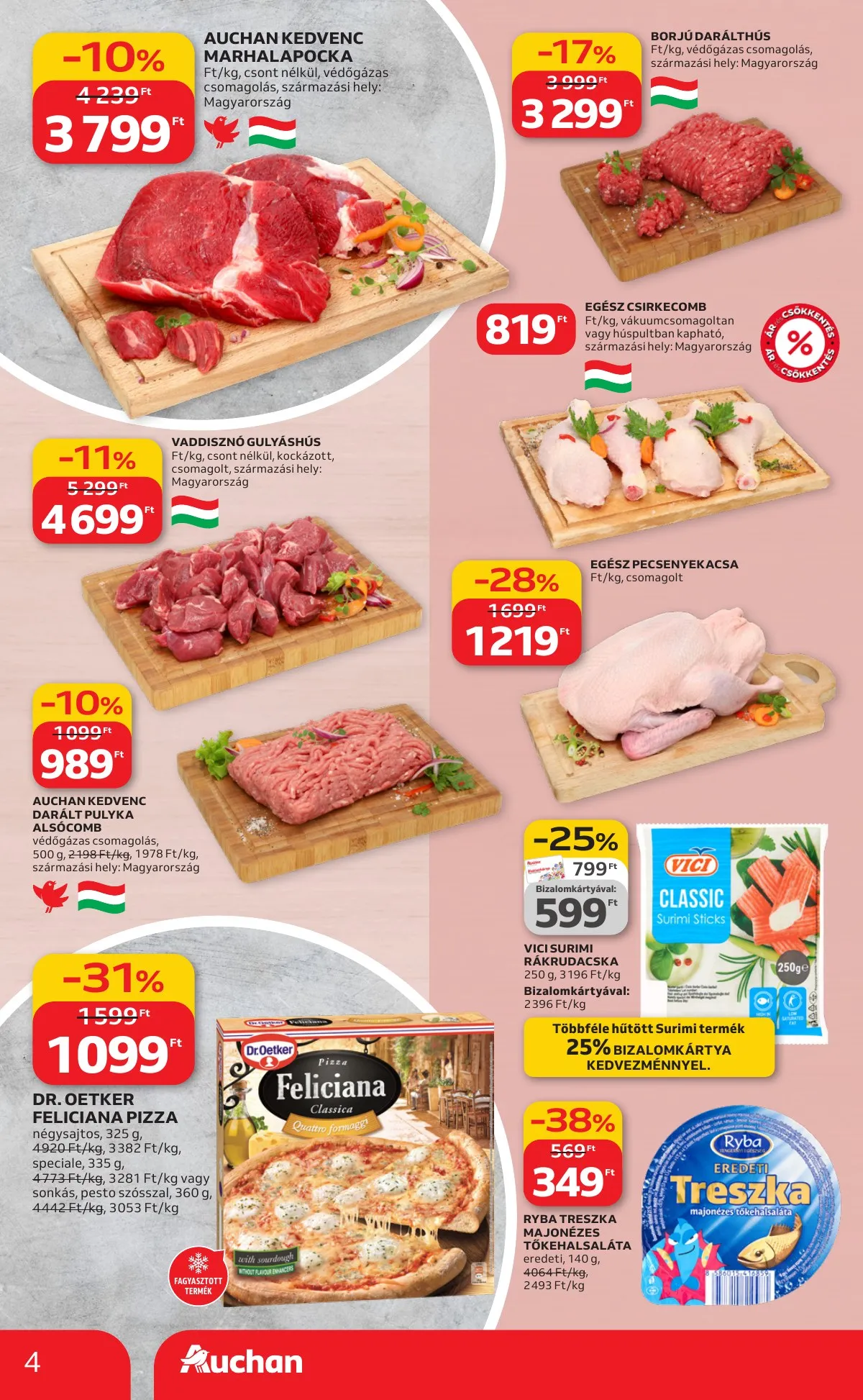 Auchan akciós újság Hipermarket 02.05–02.11 – 4. oldal