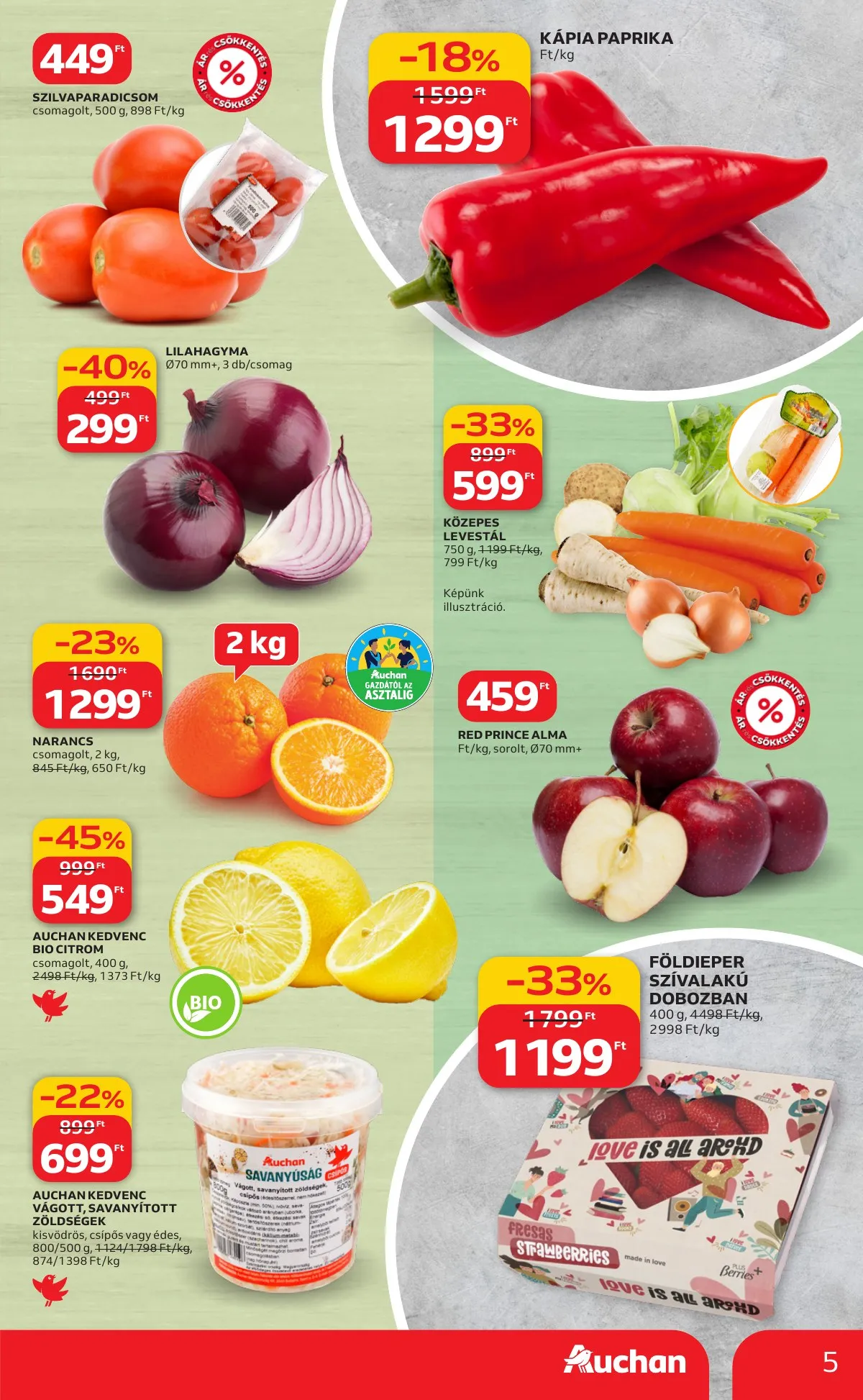 Auchan akciós újság Hipermarket 02.05–02.11 – 5. oldal