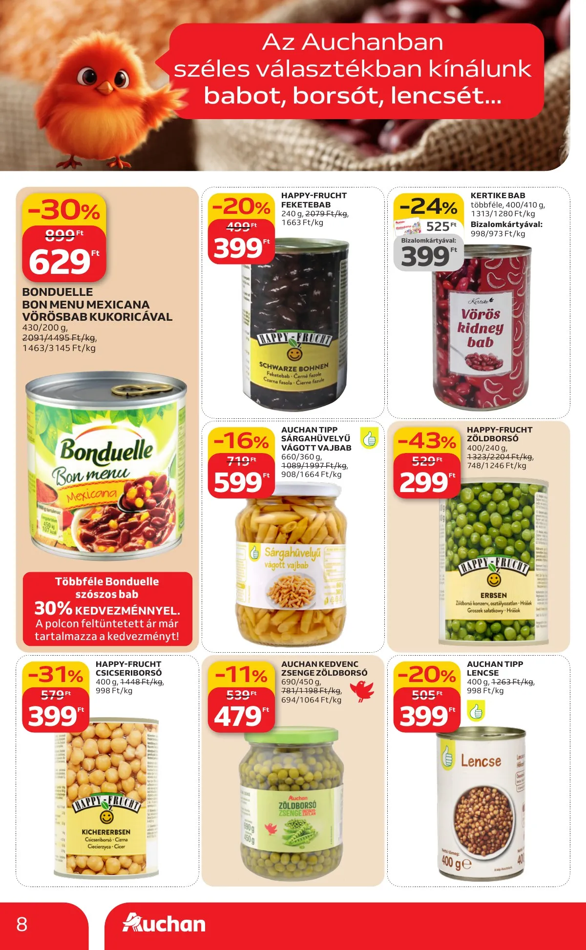 Auchan akciós újság Hipermarket 02.05–02.11 – 8. oldal