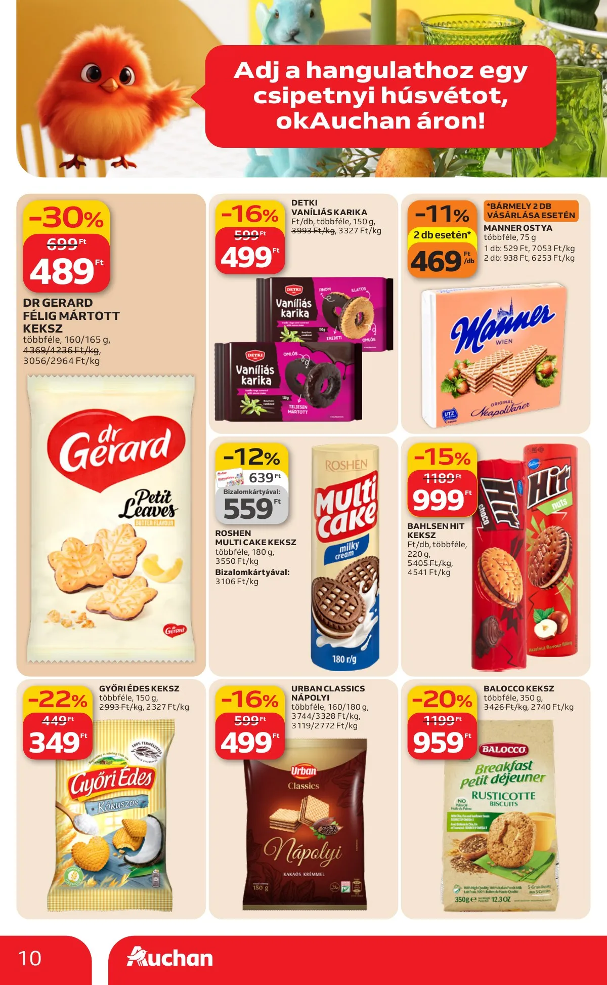 Auchan akciós újság Hipermarket 02.19–02.25 – 10. oldal